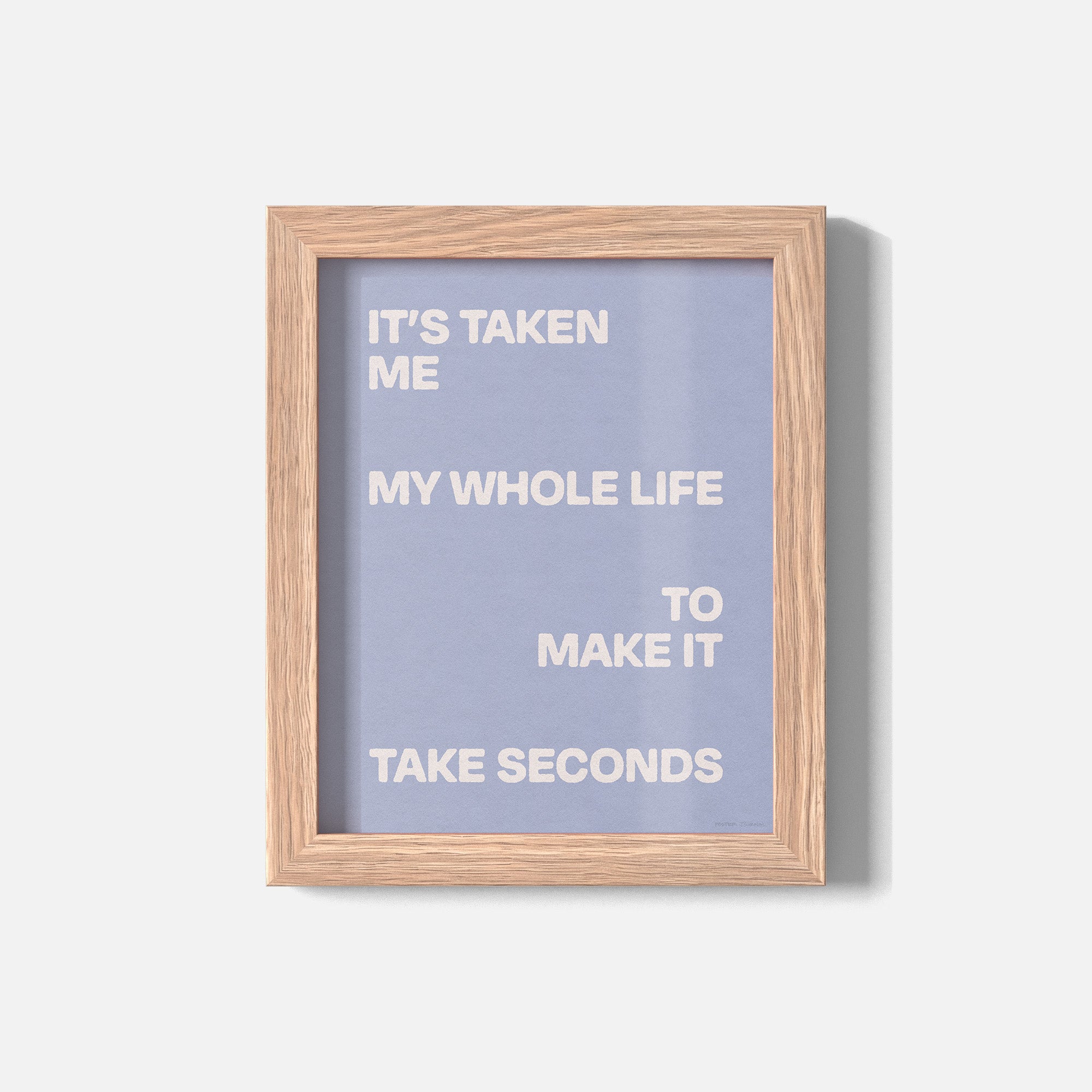 SECONDS PRINT