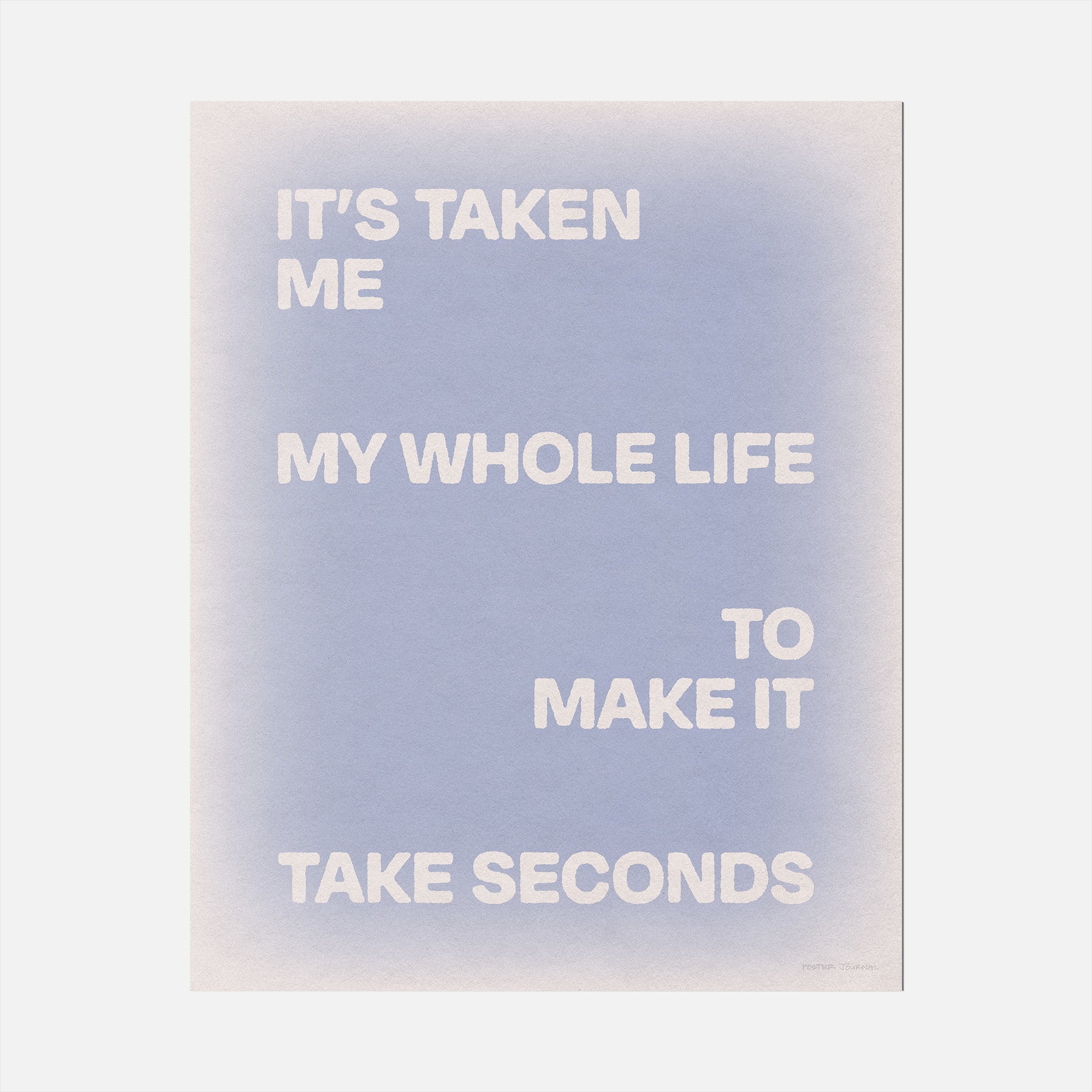 SECONDS PRINT