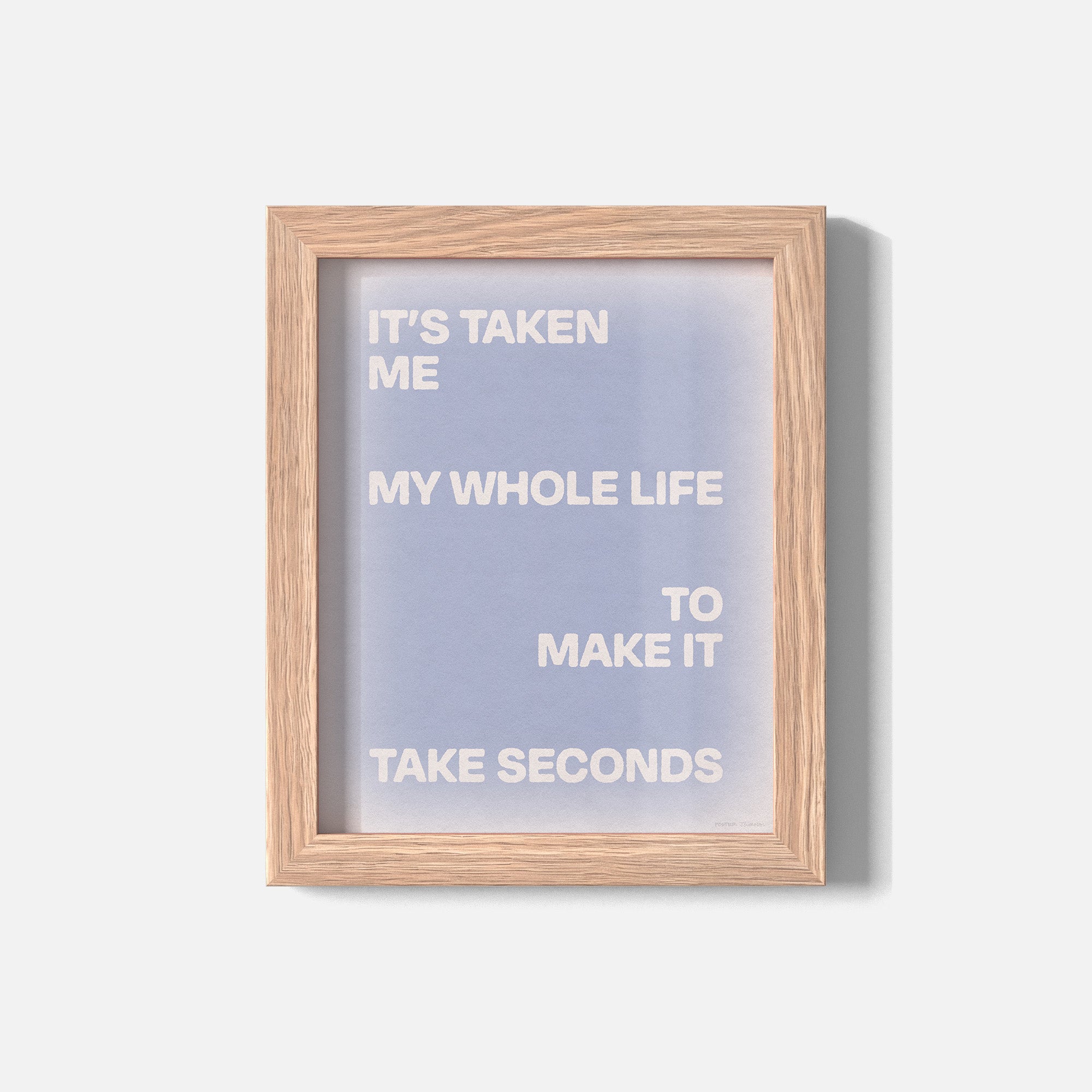 SECONDS PRINT