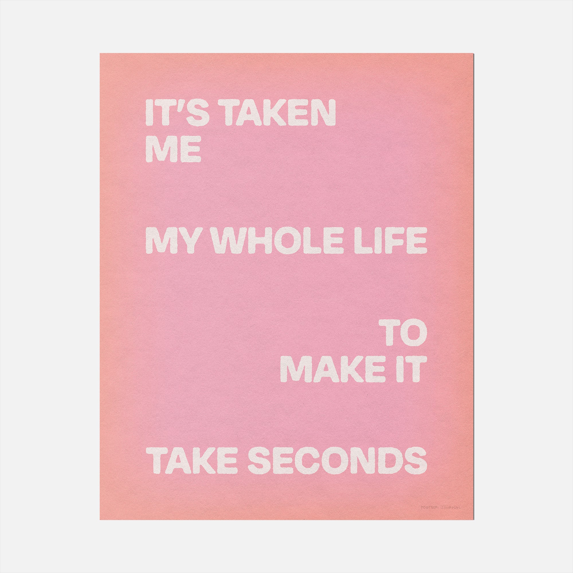 SECONDS PRINT