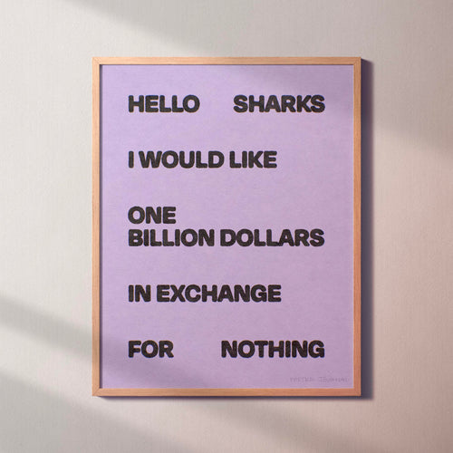 SHARKS PRINT