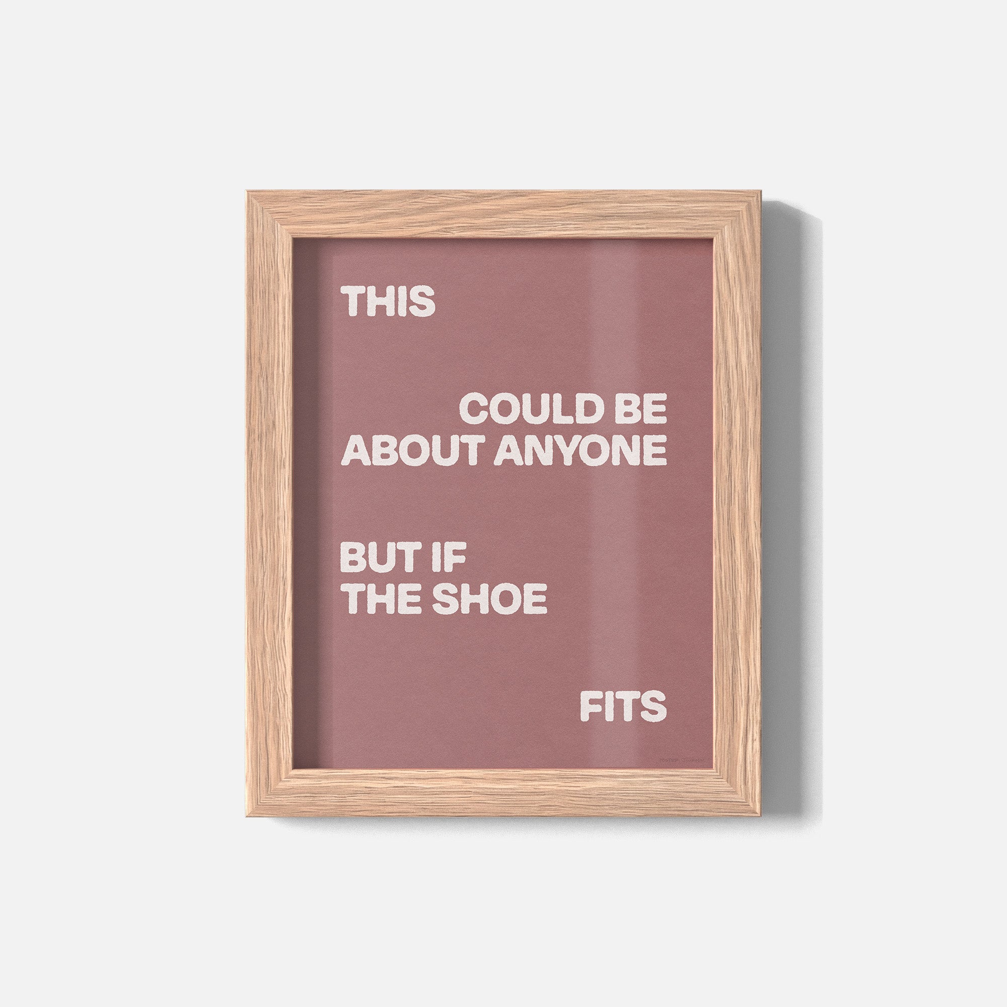 SHOE PRINT