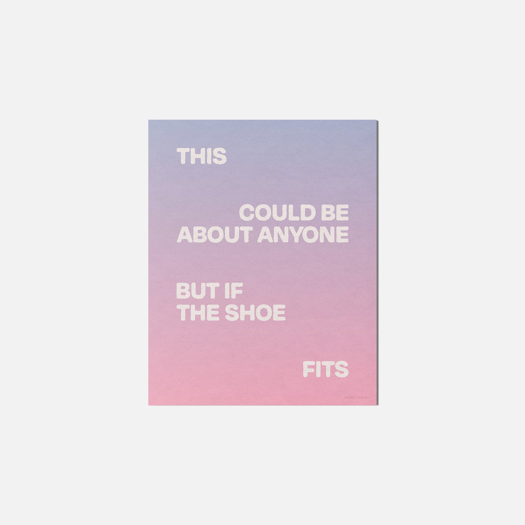SHOE PRINT