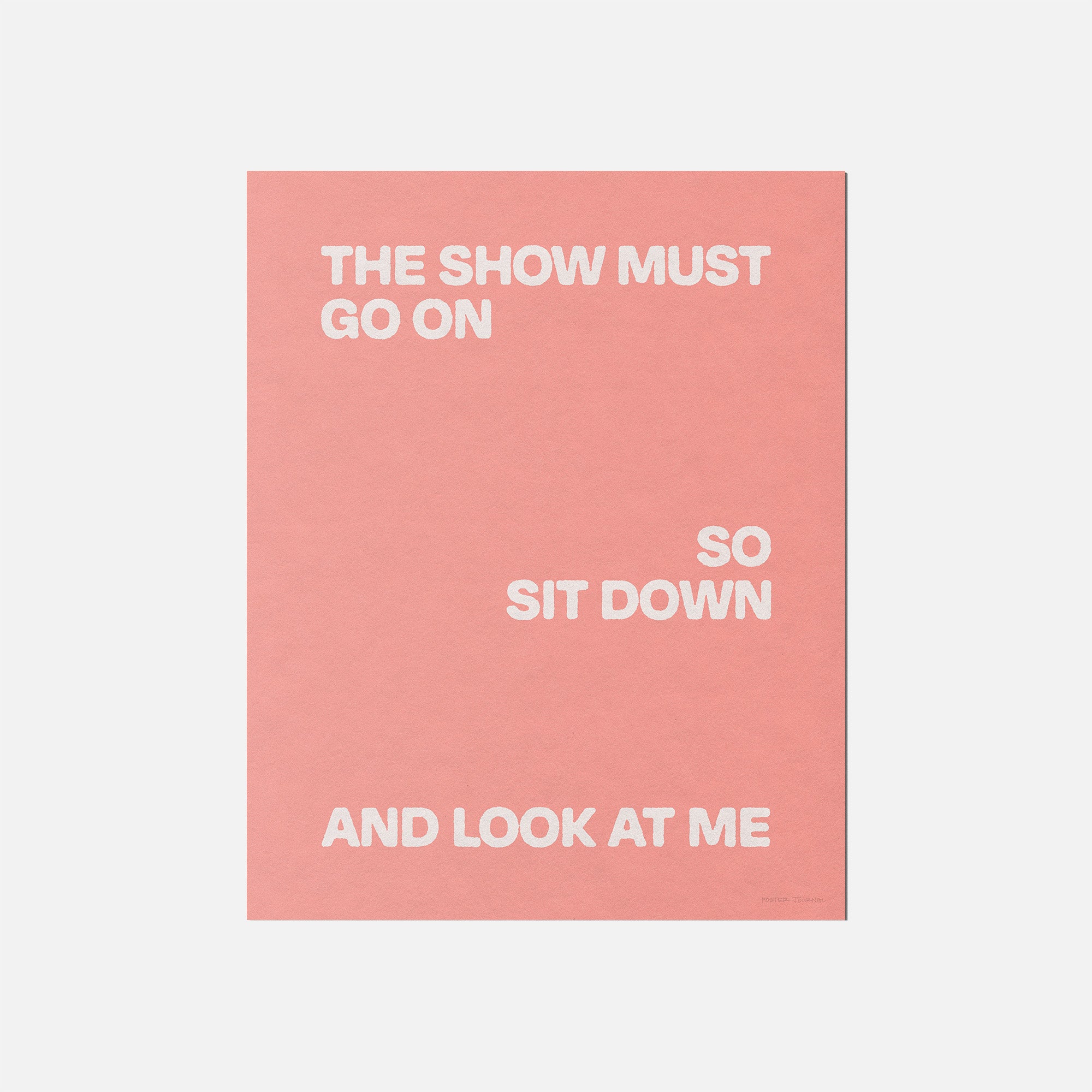 SHOW PRINT
