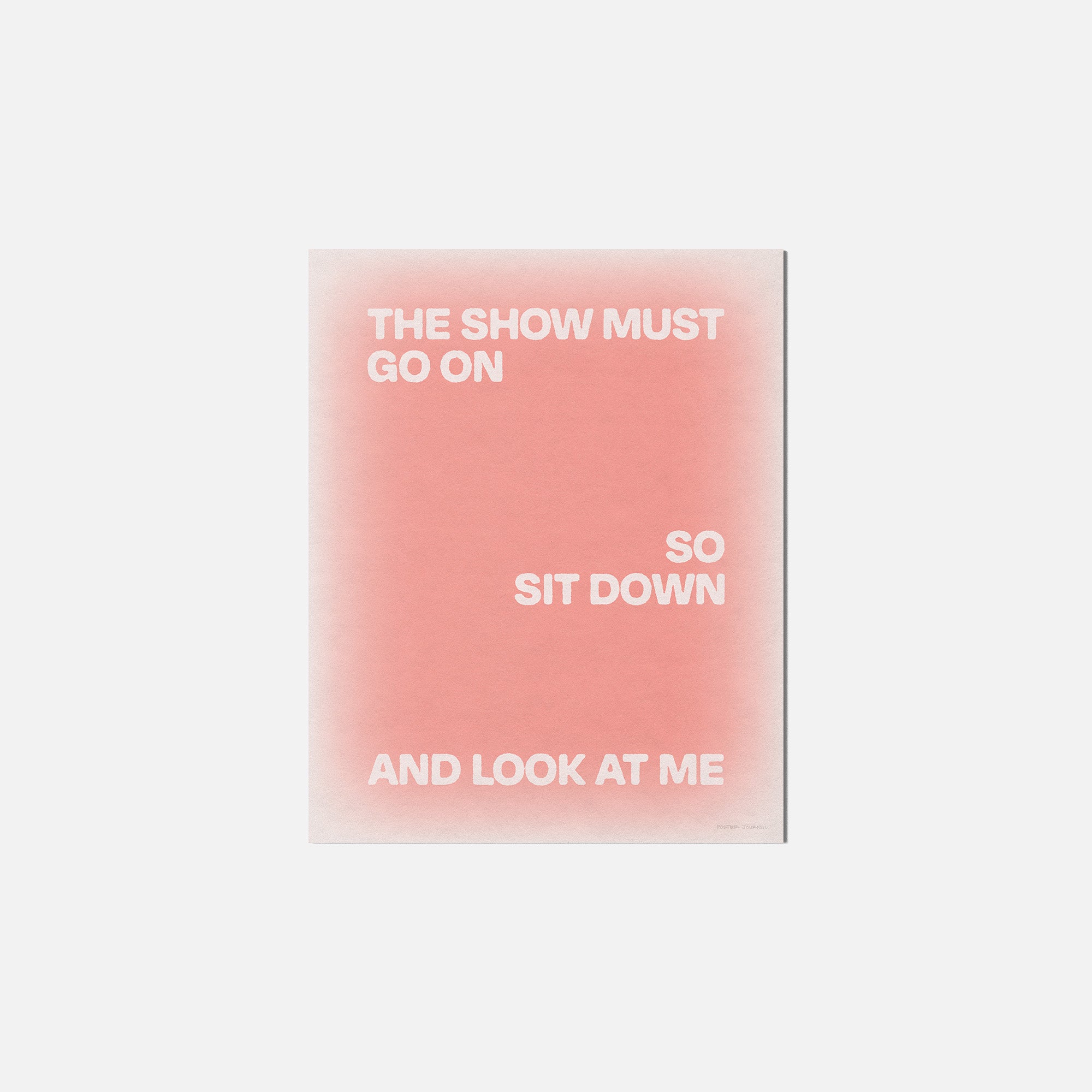 SHOW PRINT