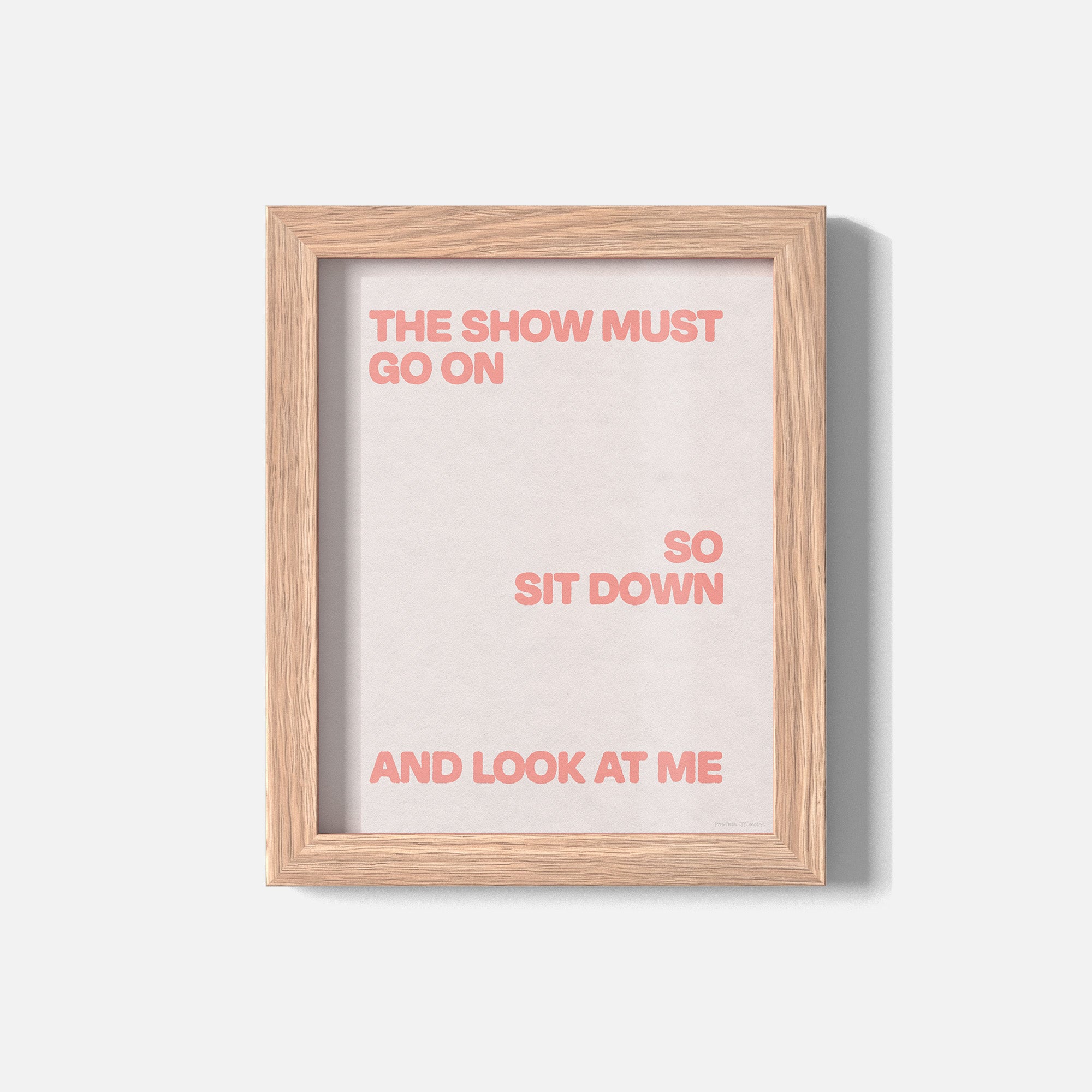 SHOW PRINT