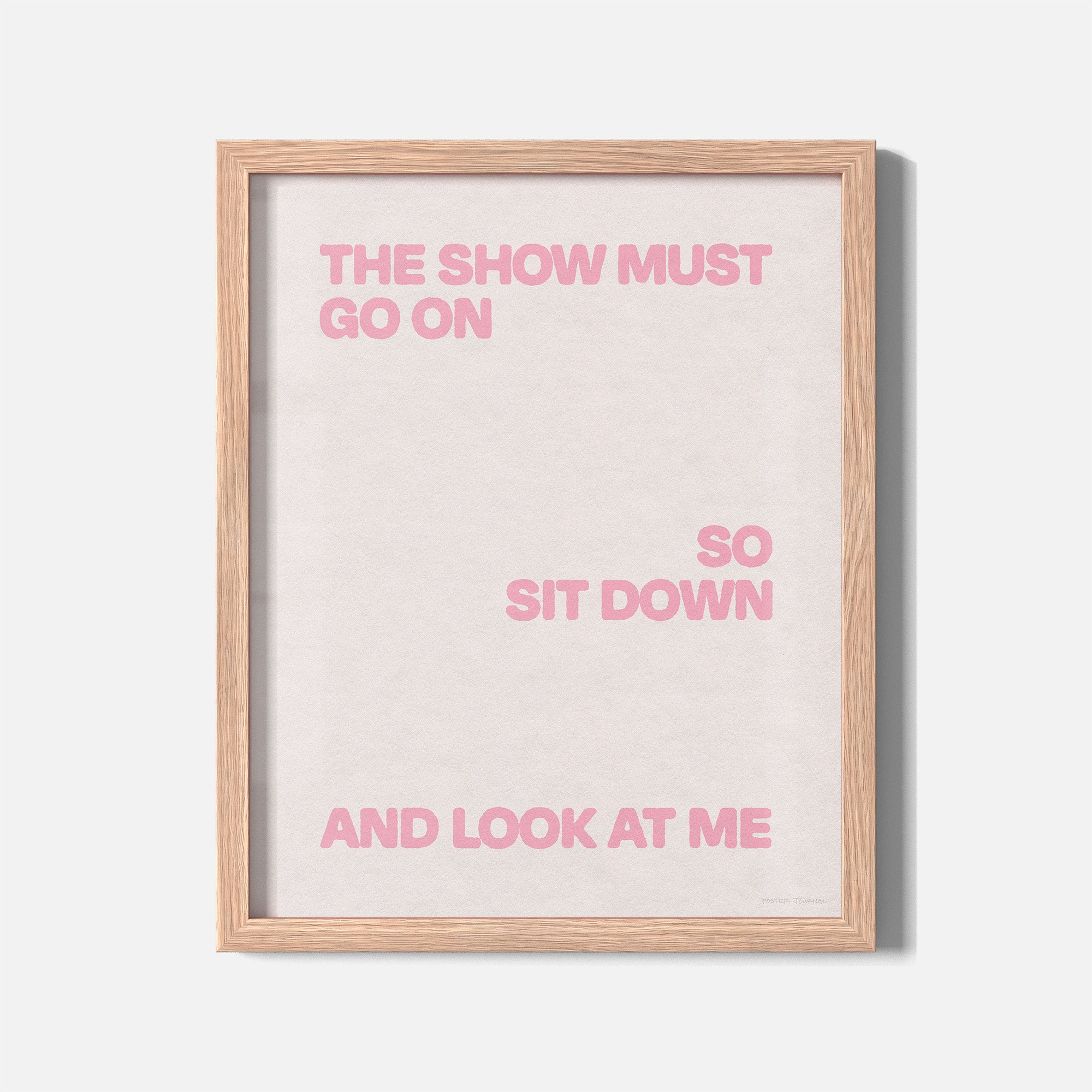 SHOW PRINT
