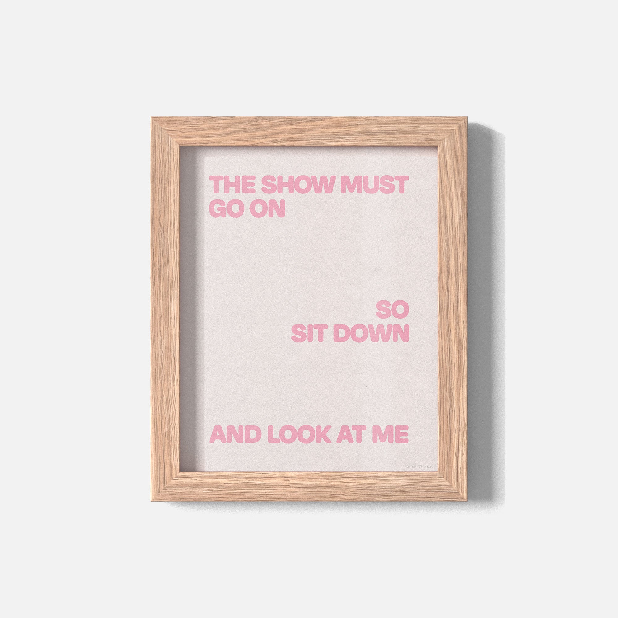 SHOW PRINT
