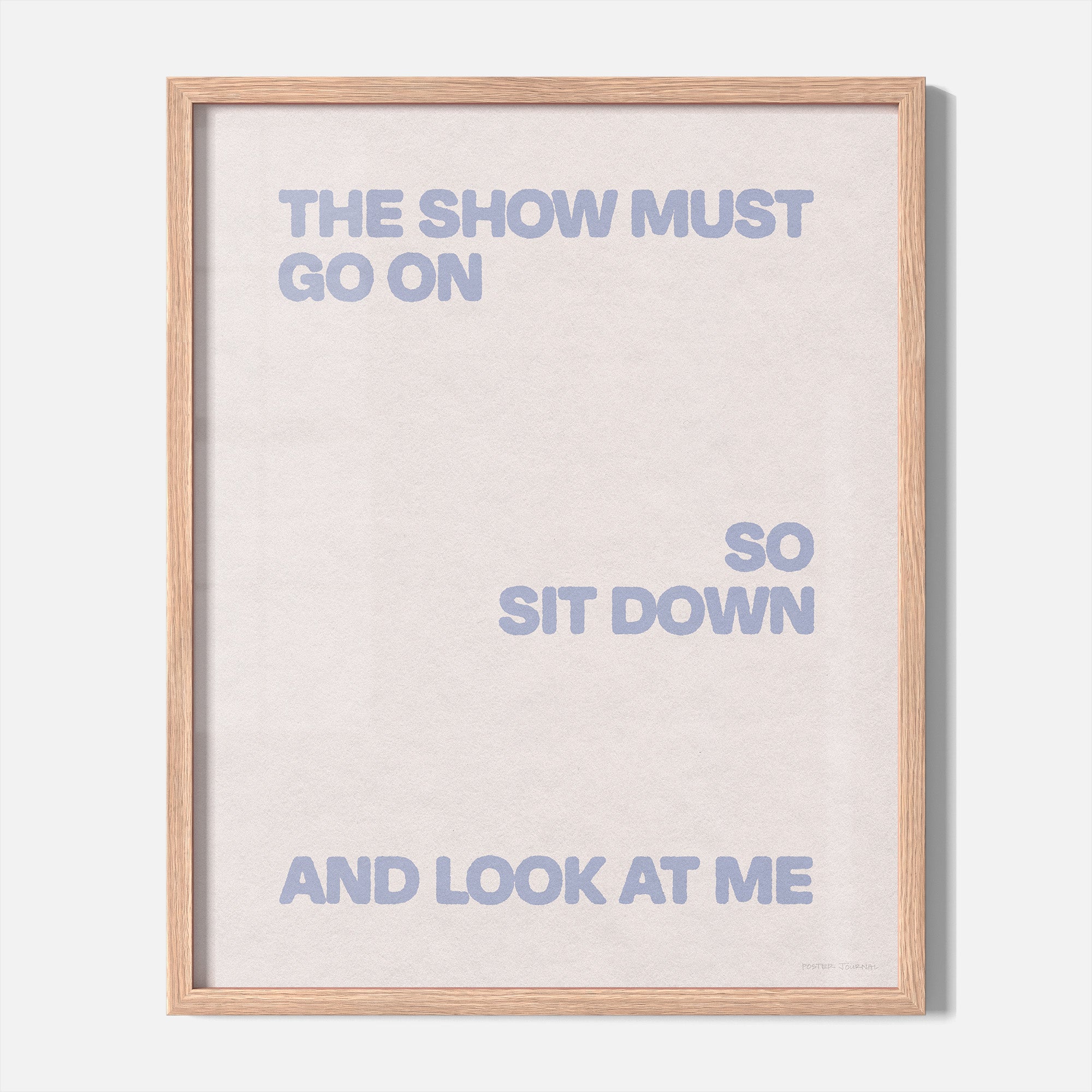 SHOW PRINT