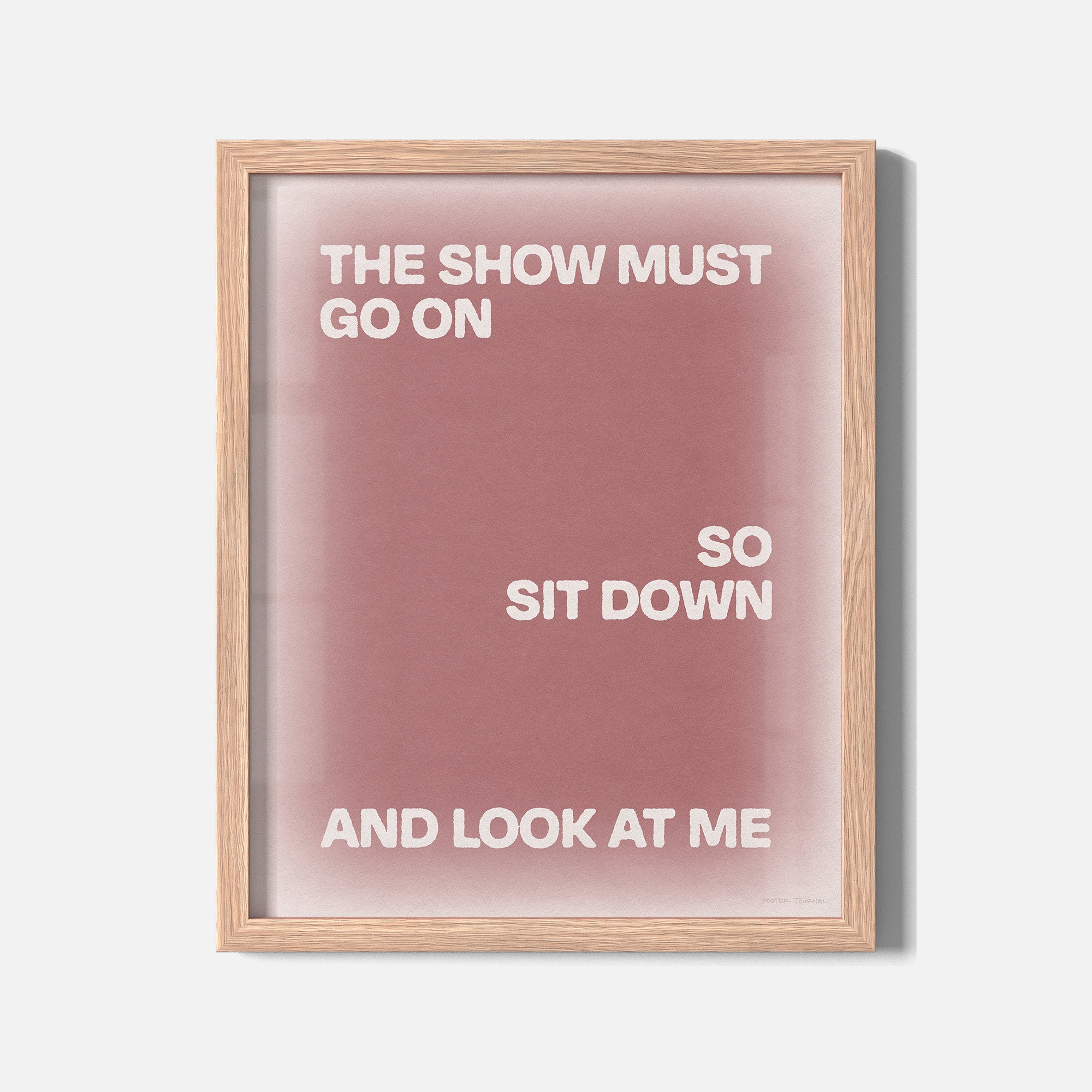 SHOW PRINT