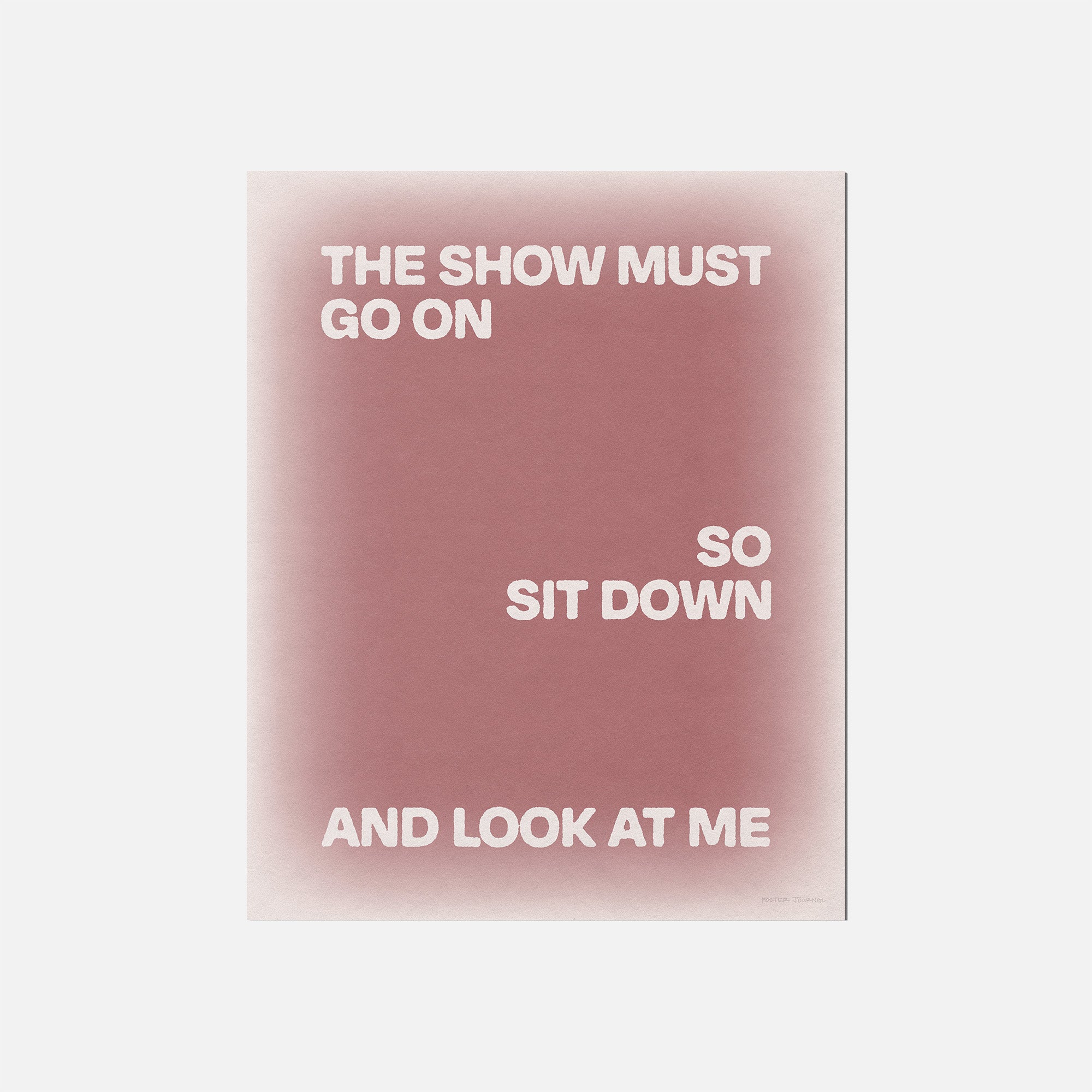 SHOW PRINT
