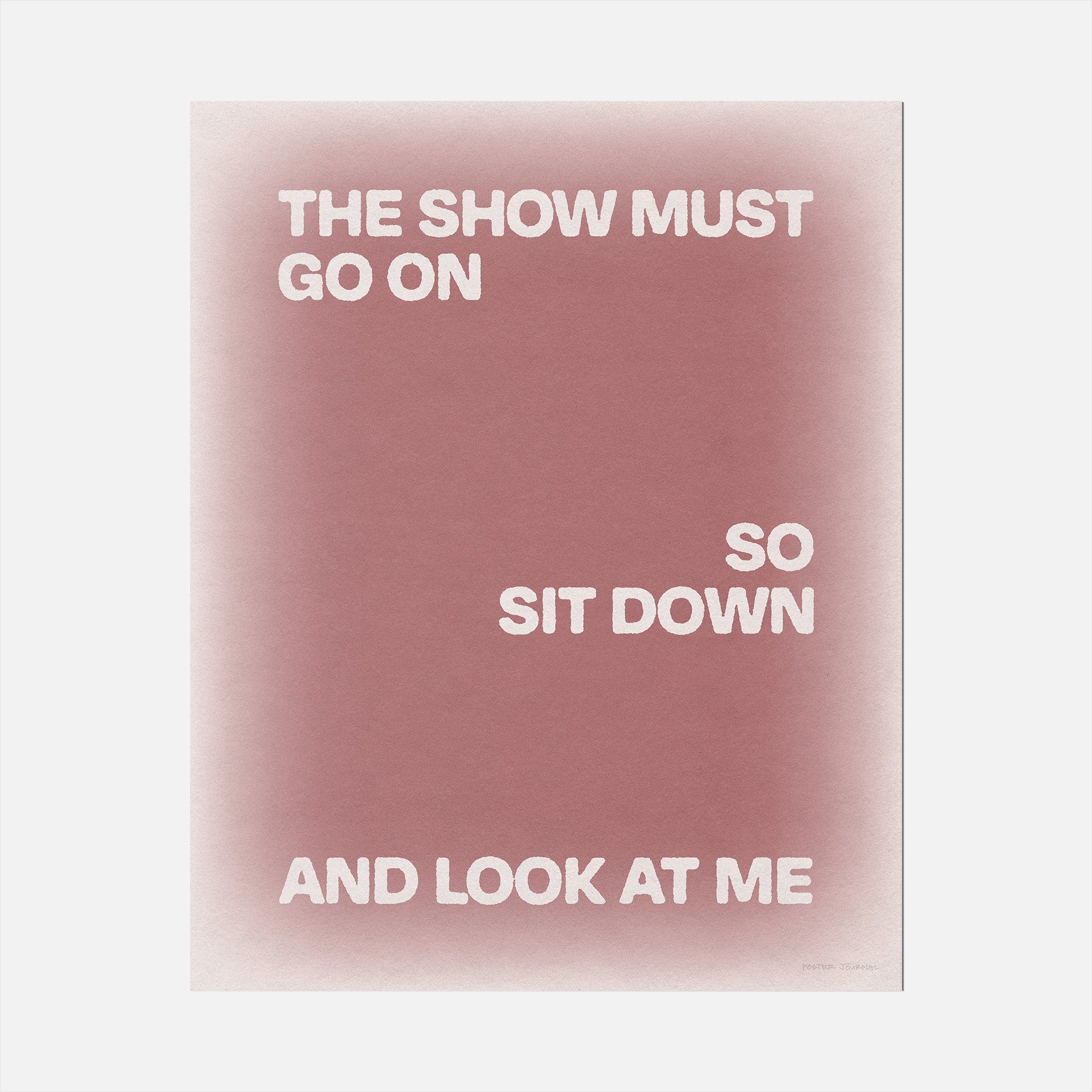 SHOW PRINT