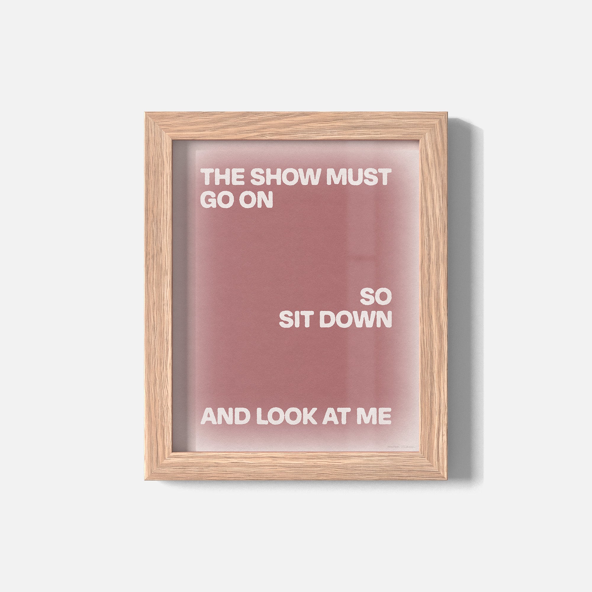SHOW PRINT