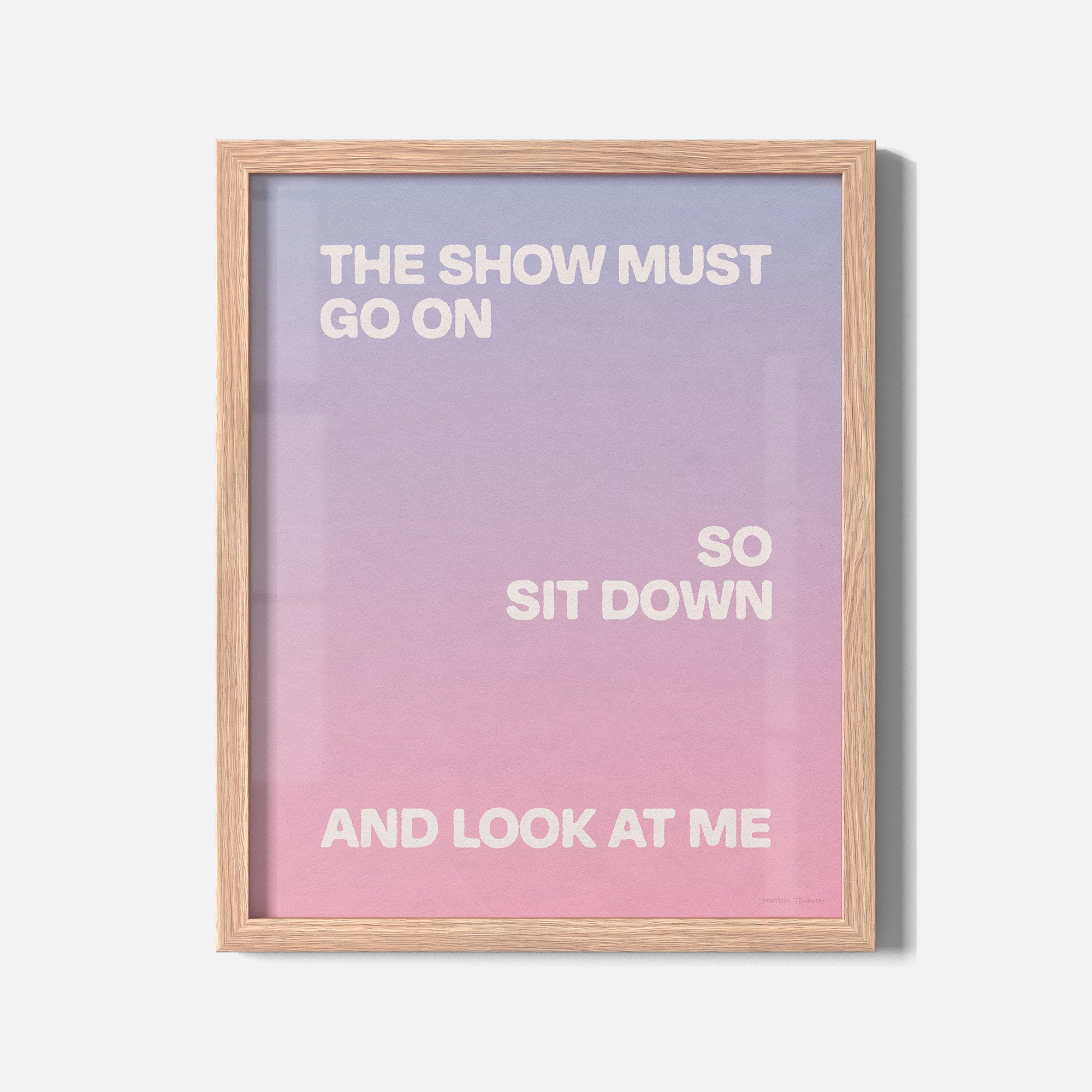 SHOW PRINT