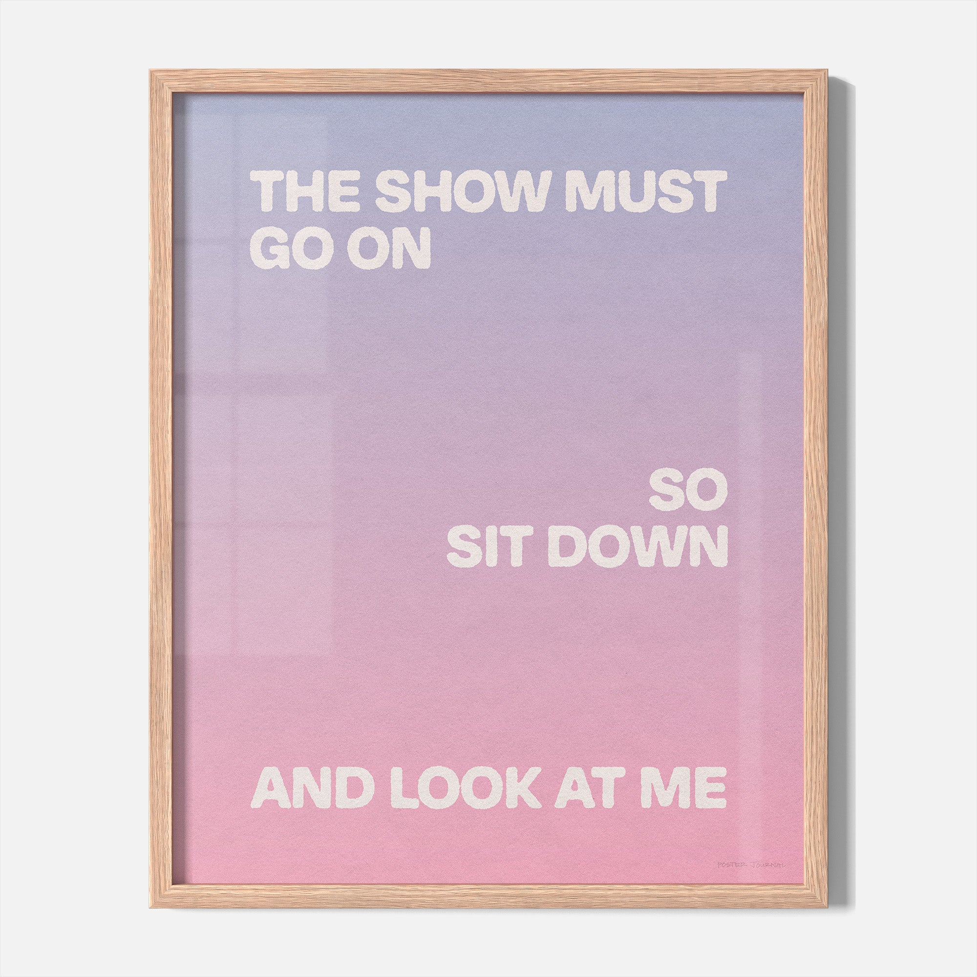 SHOW PRINT
