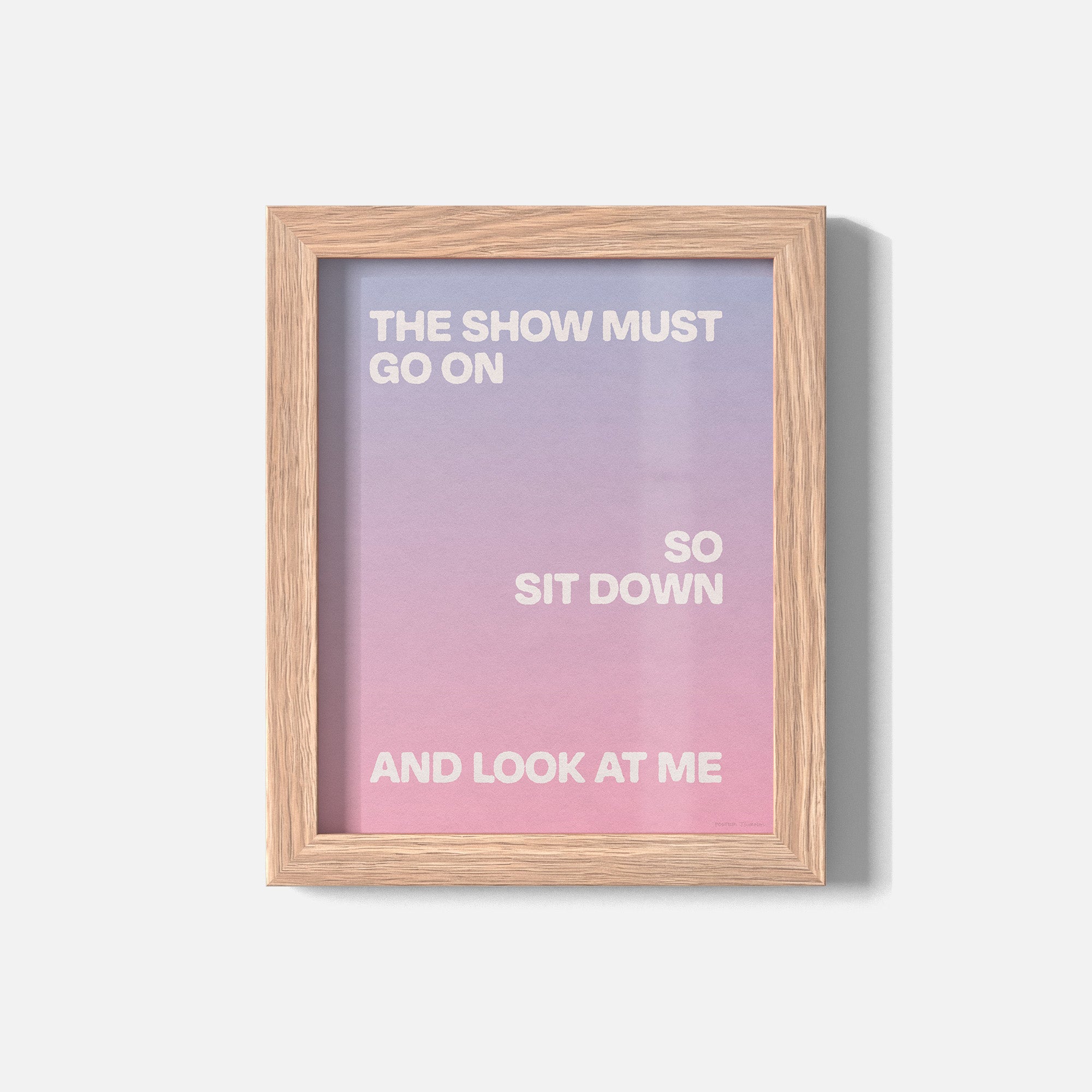 SHOW PRINT