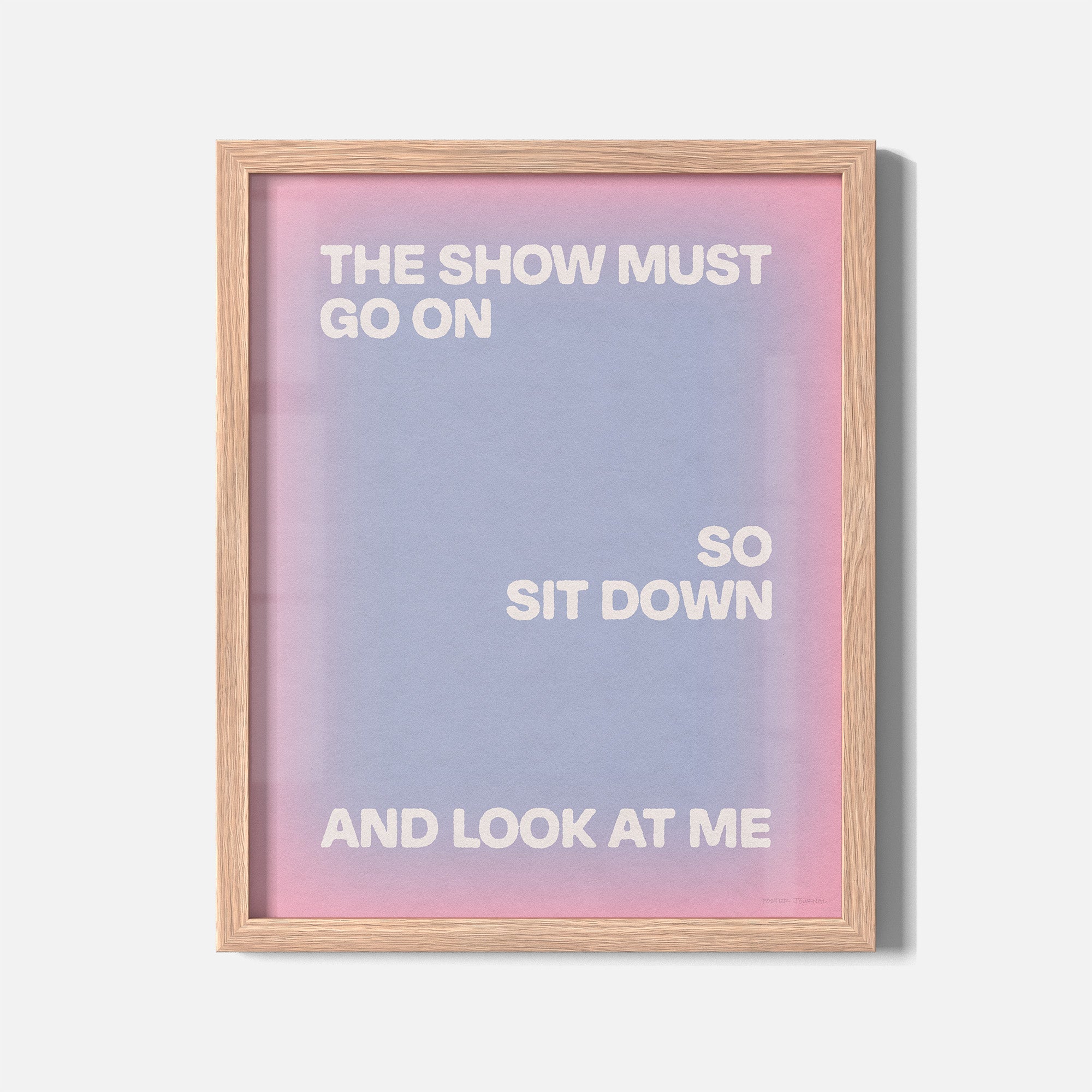 SHOW PRINT