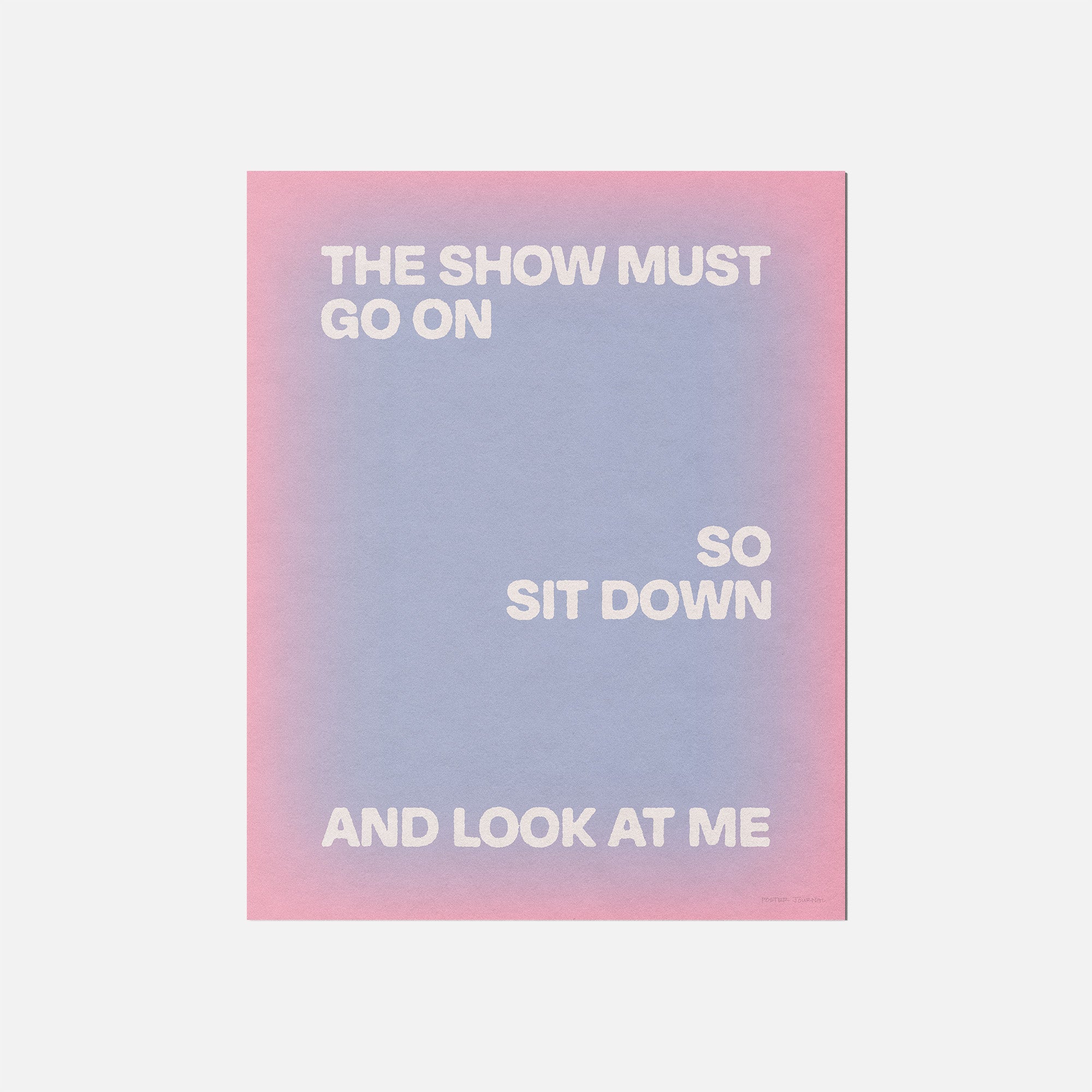 SHOW PRINT
