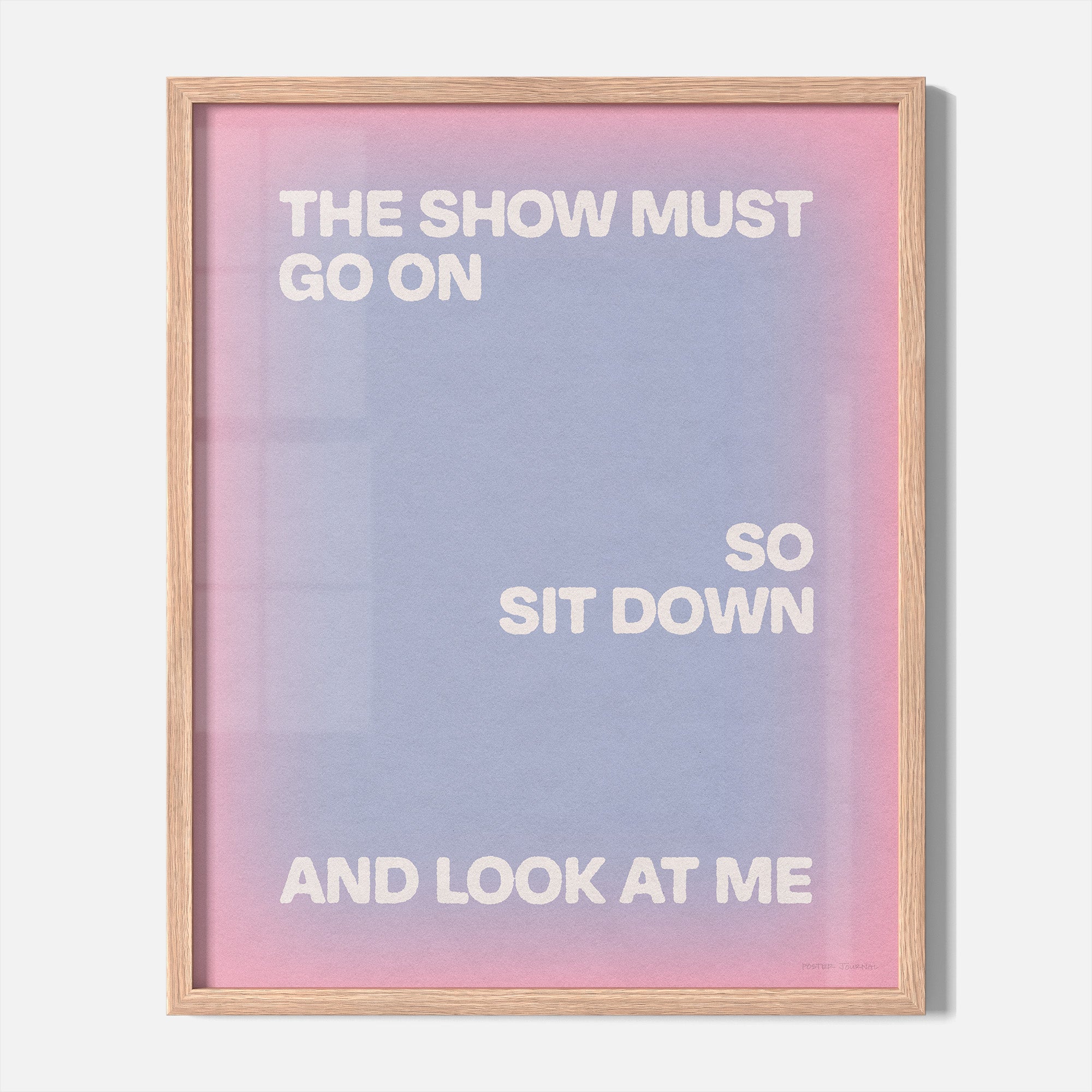 SHOW PRINT