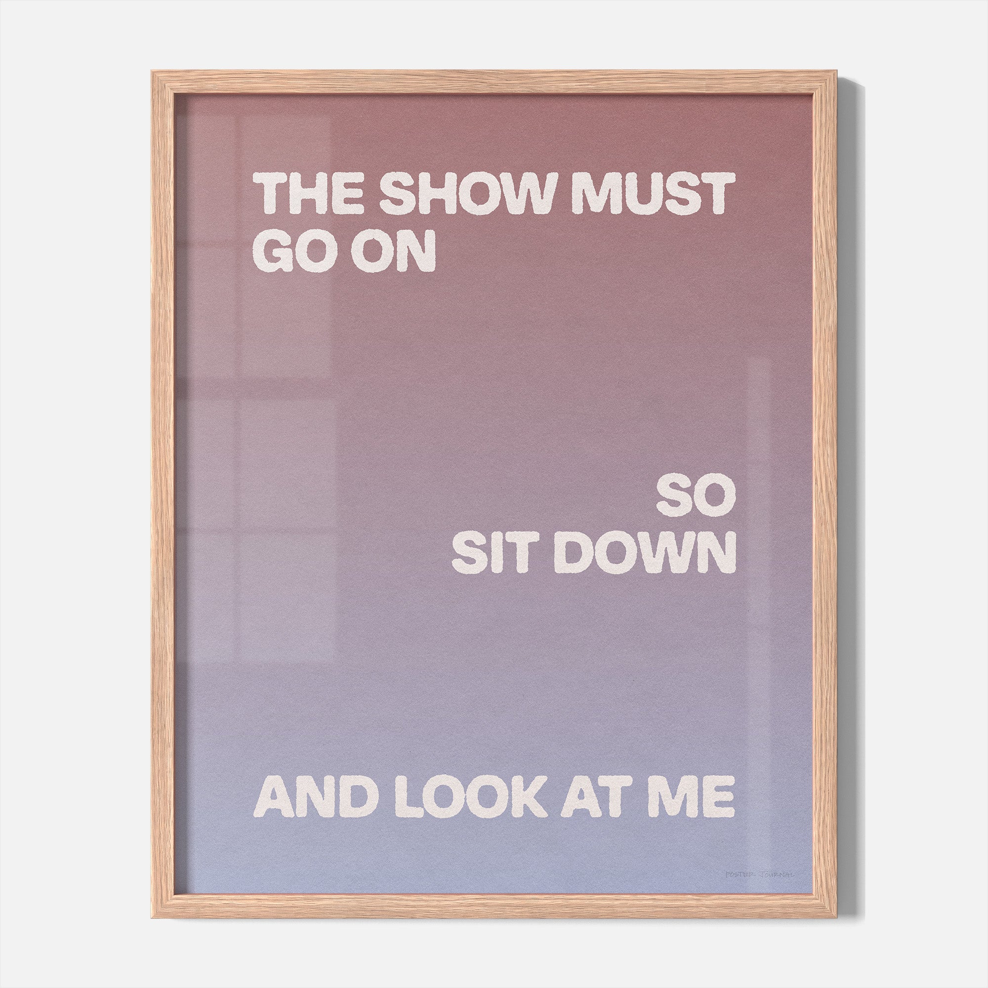 SHOW PRINT