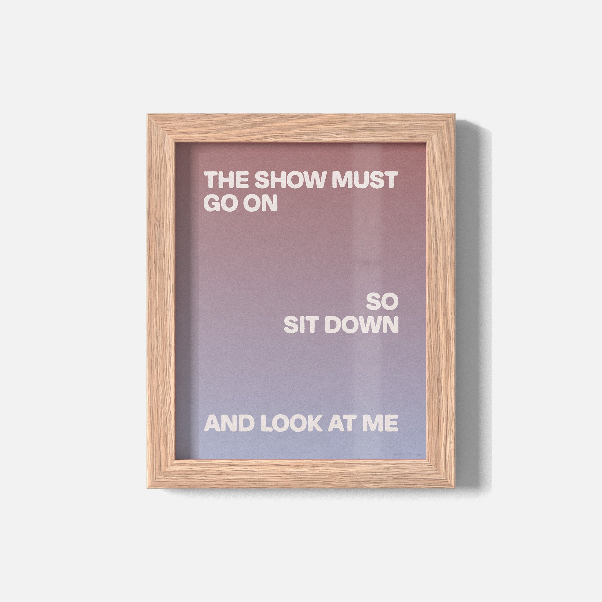 SHOW PRINT