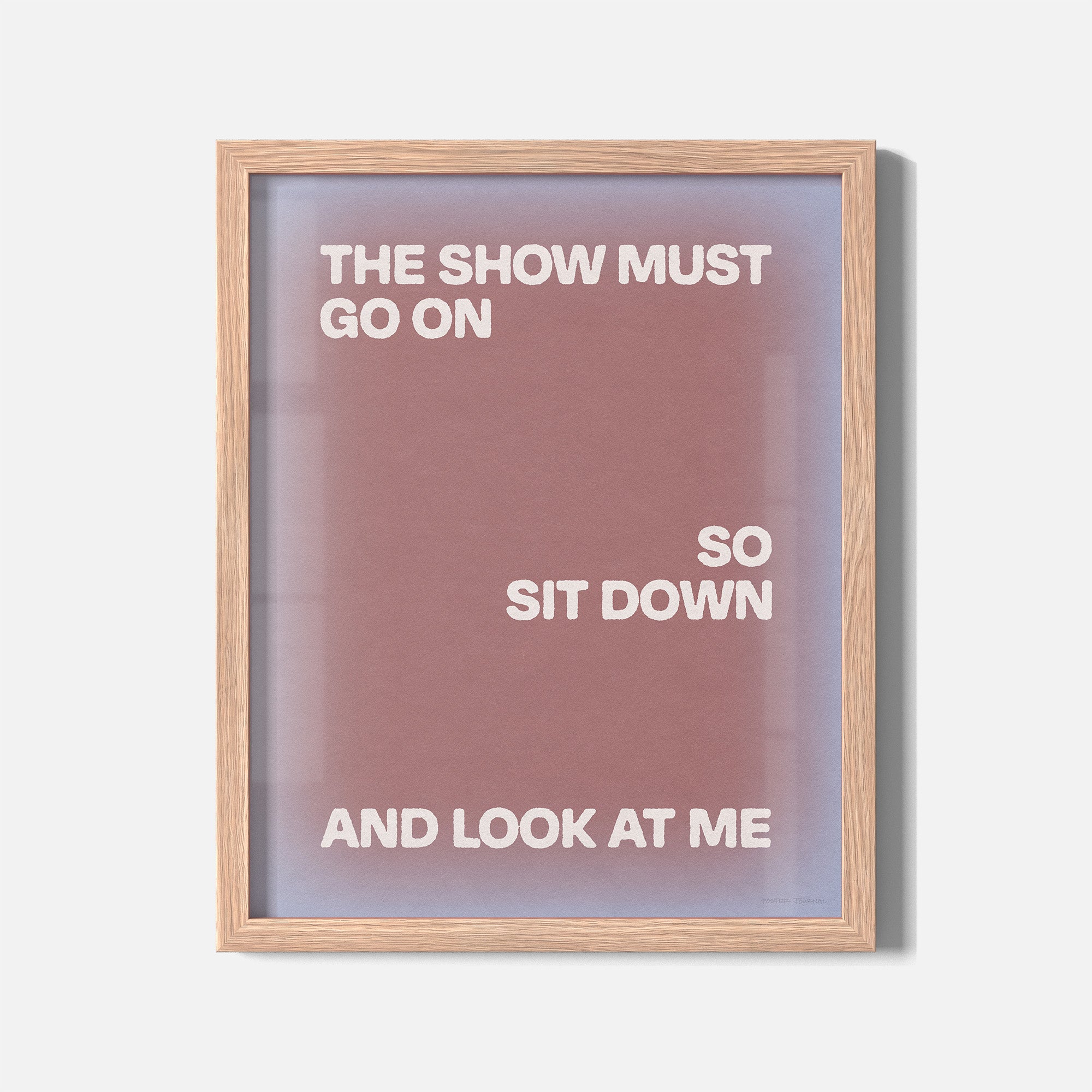 SHOW PRINT