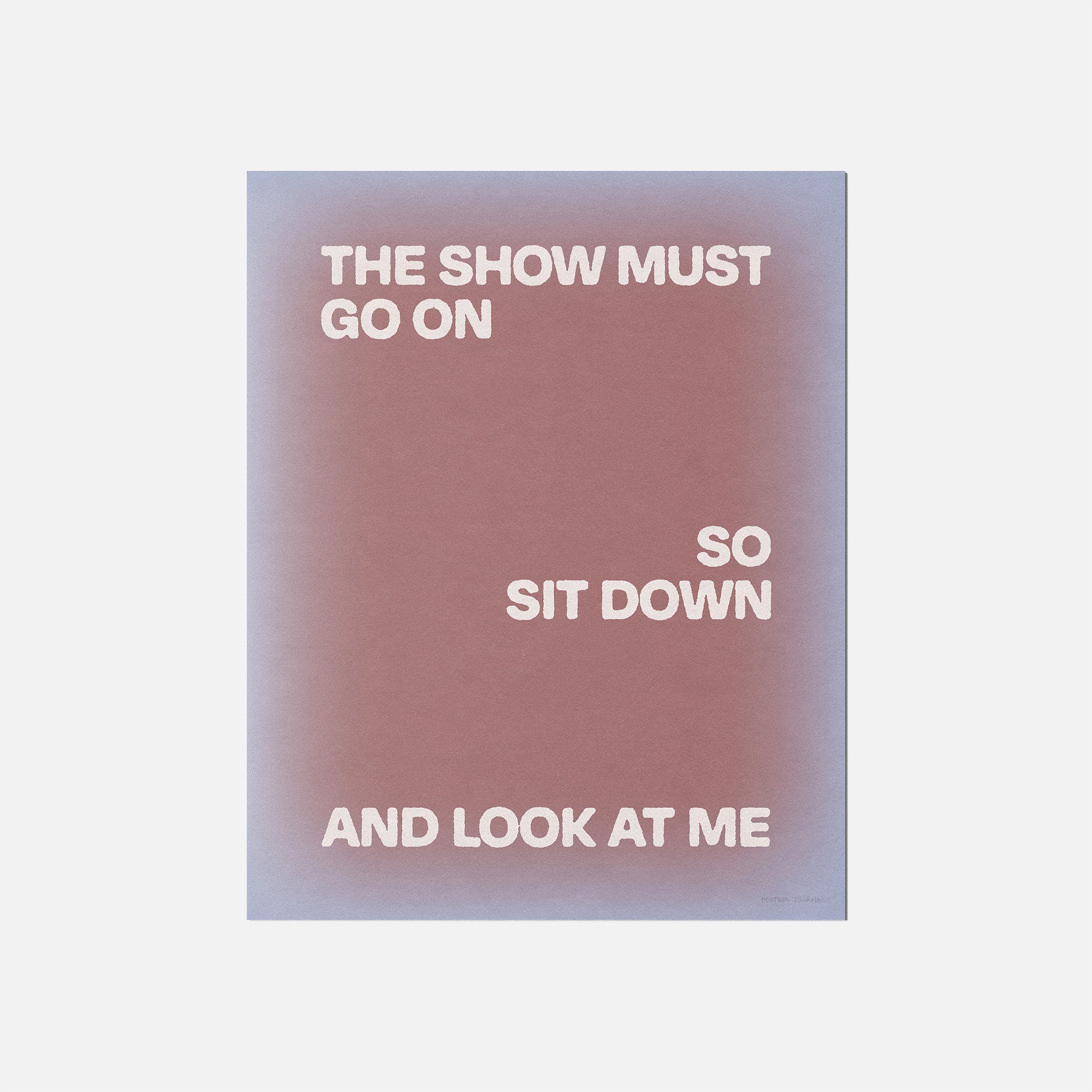 SHOW PRINT