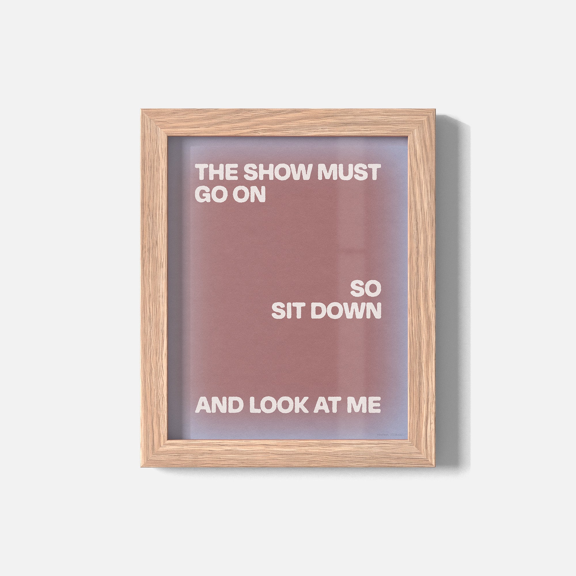 SHOW PRINT