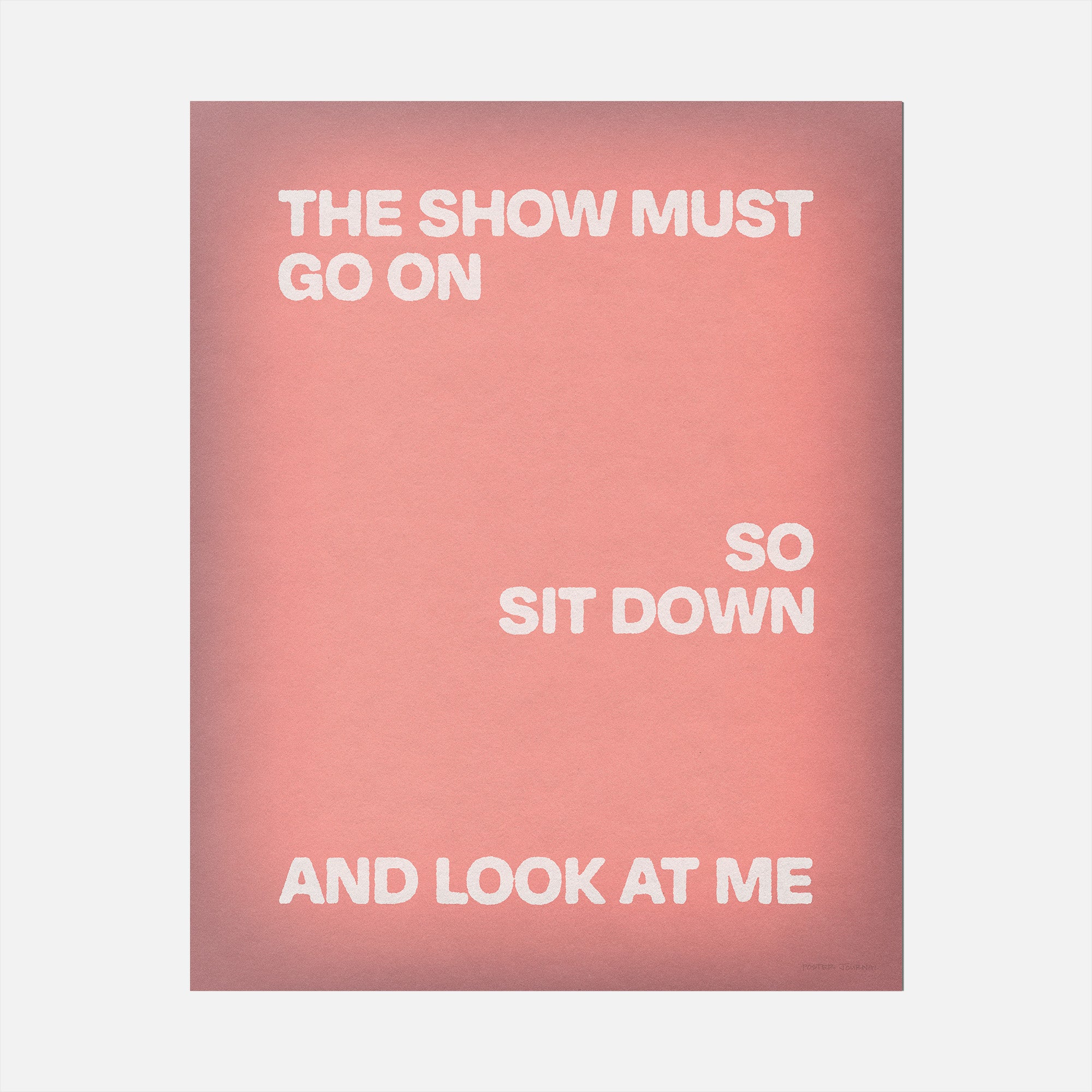 SHOW PRINT
