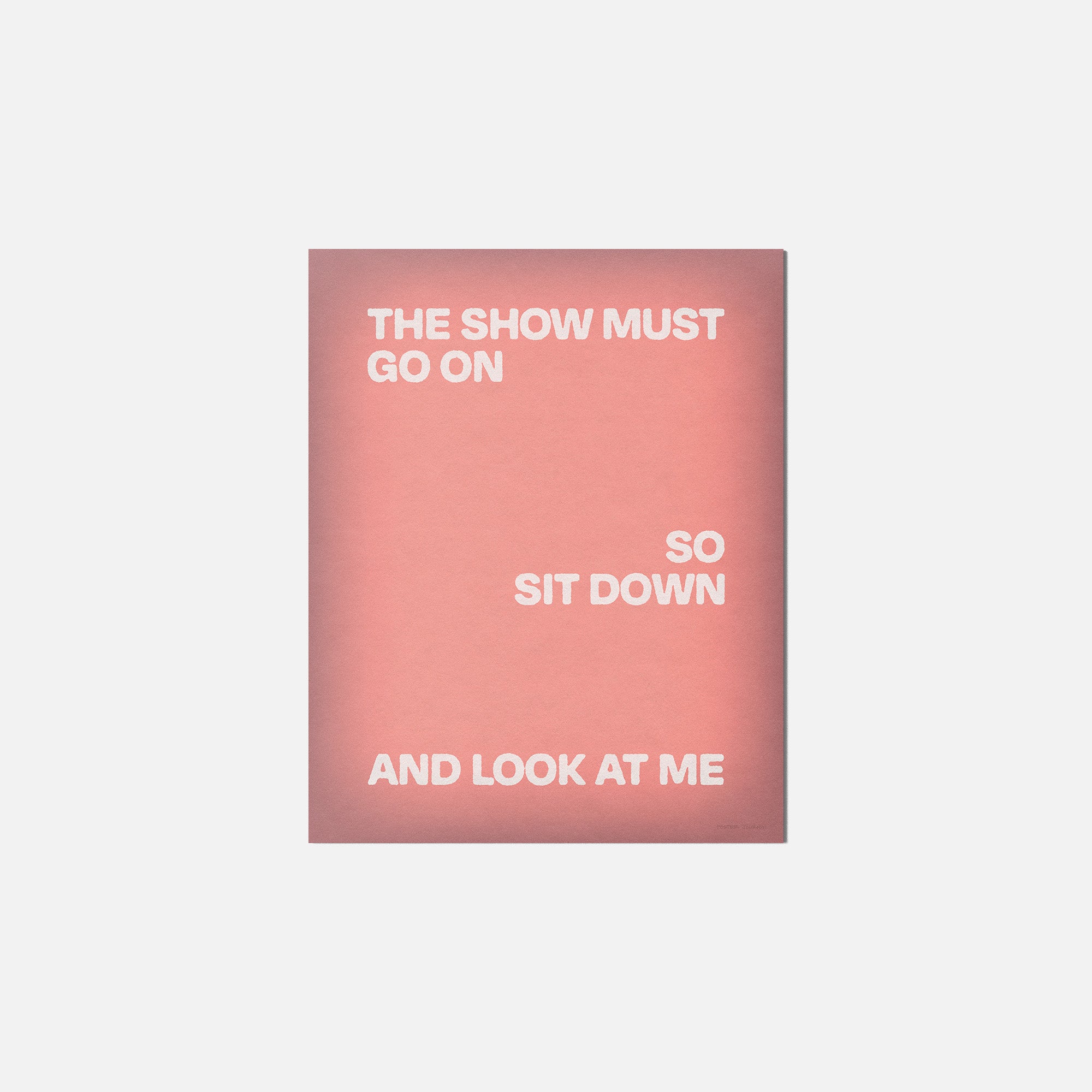 SHOW PRINT