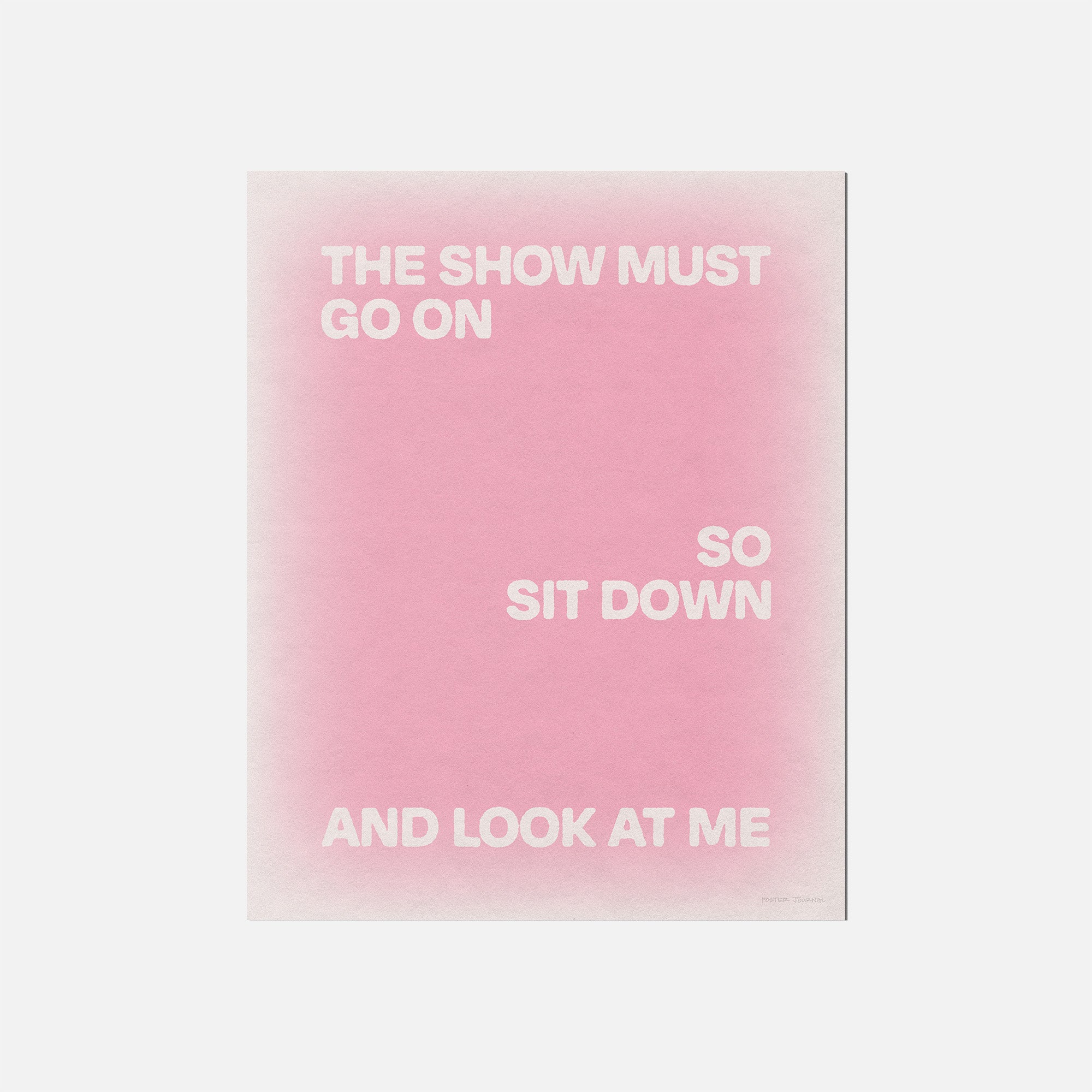 SHOW PRINT