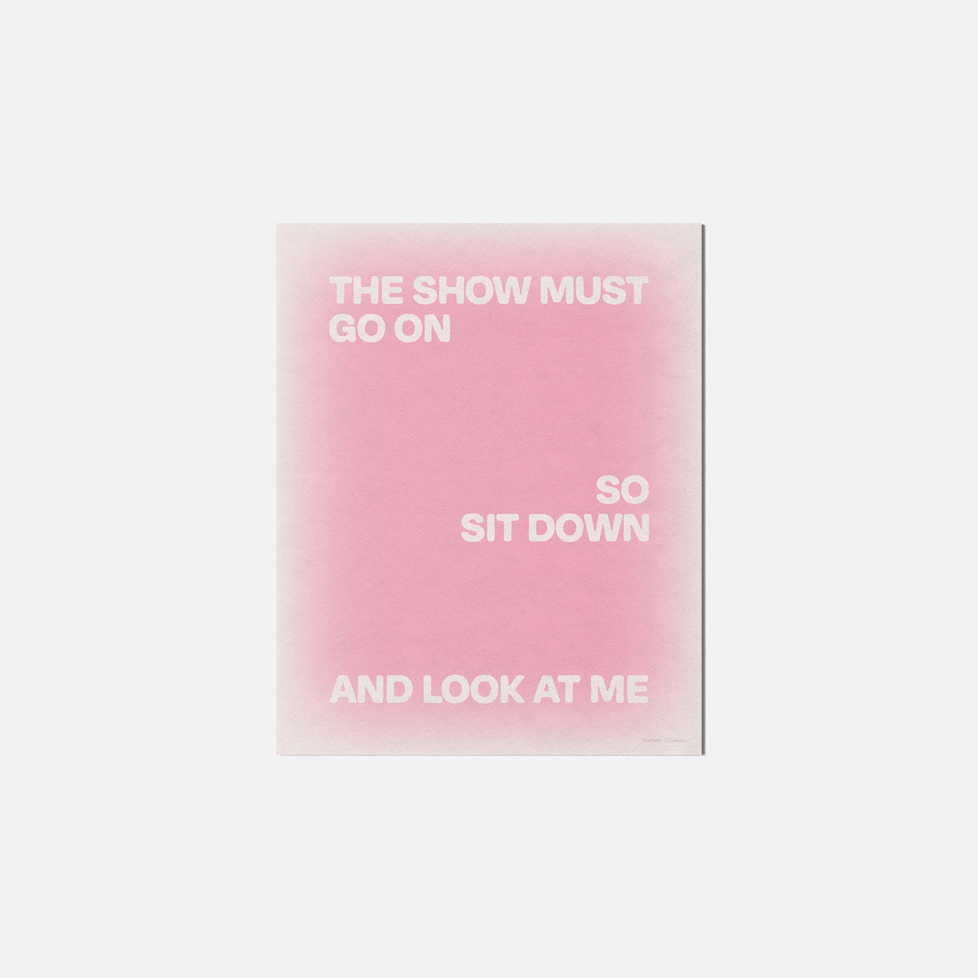 SHOW PRINT