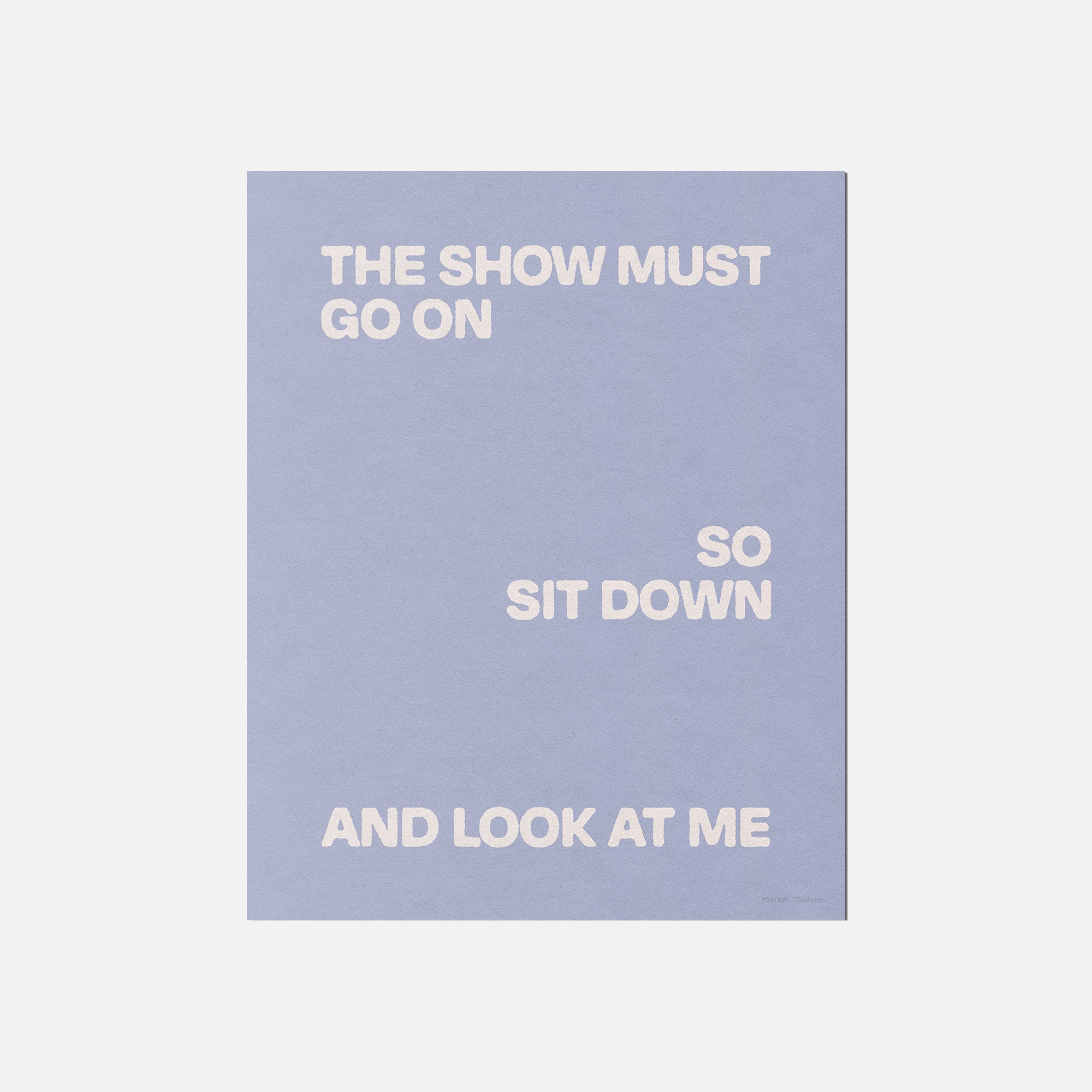 SHOW PRINT