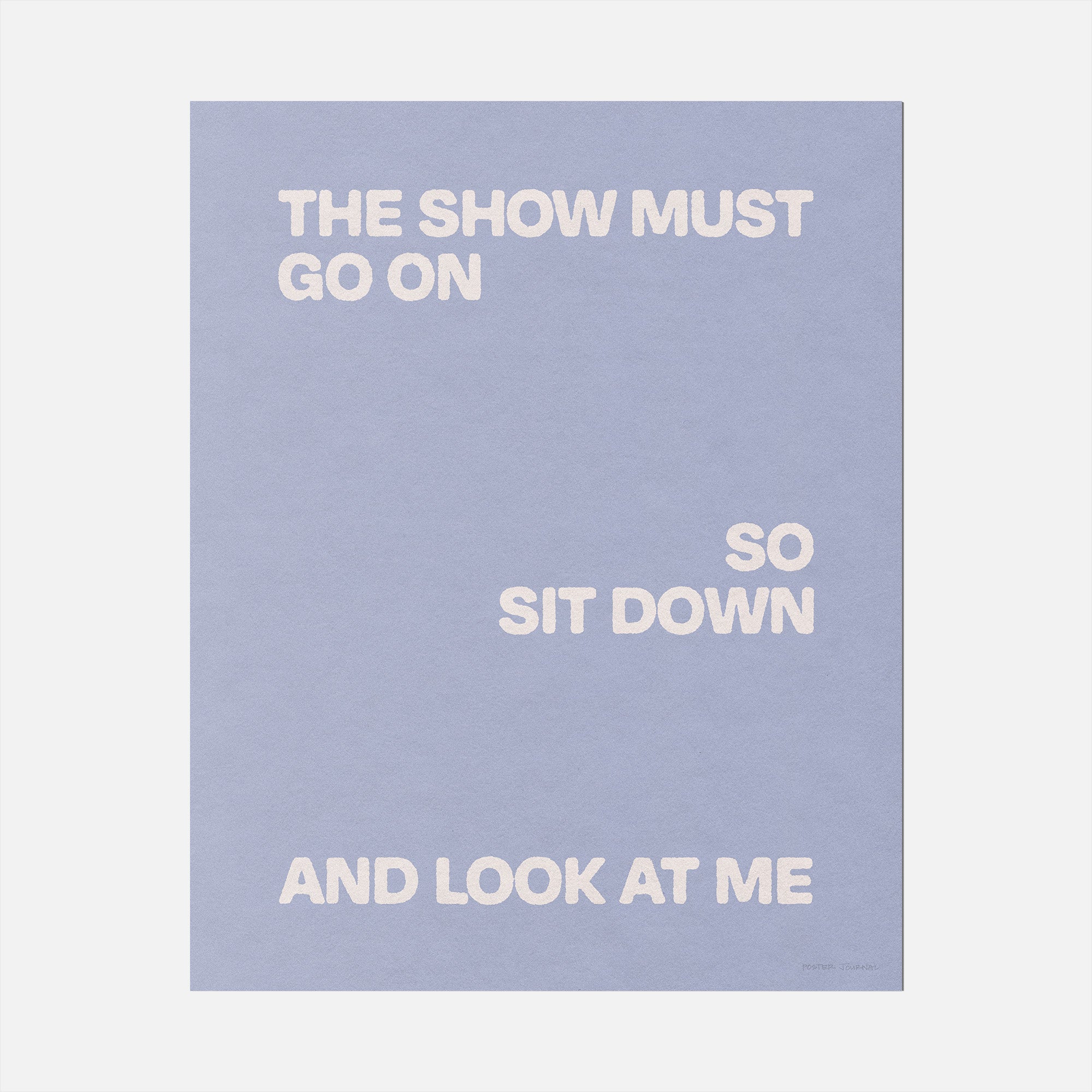 SHOW PRINT