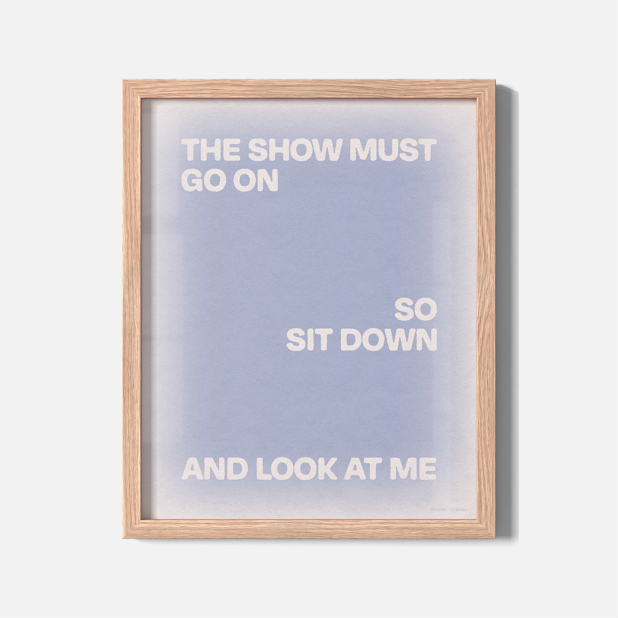 SHOW PRINT