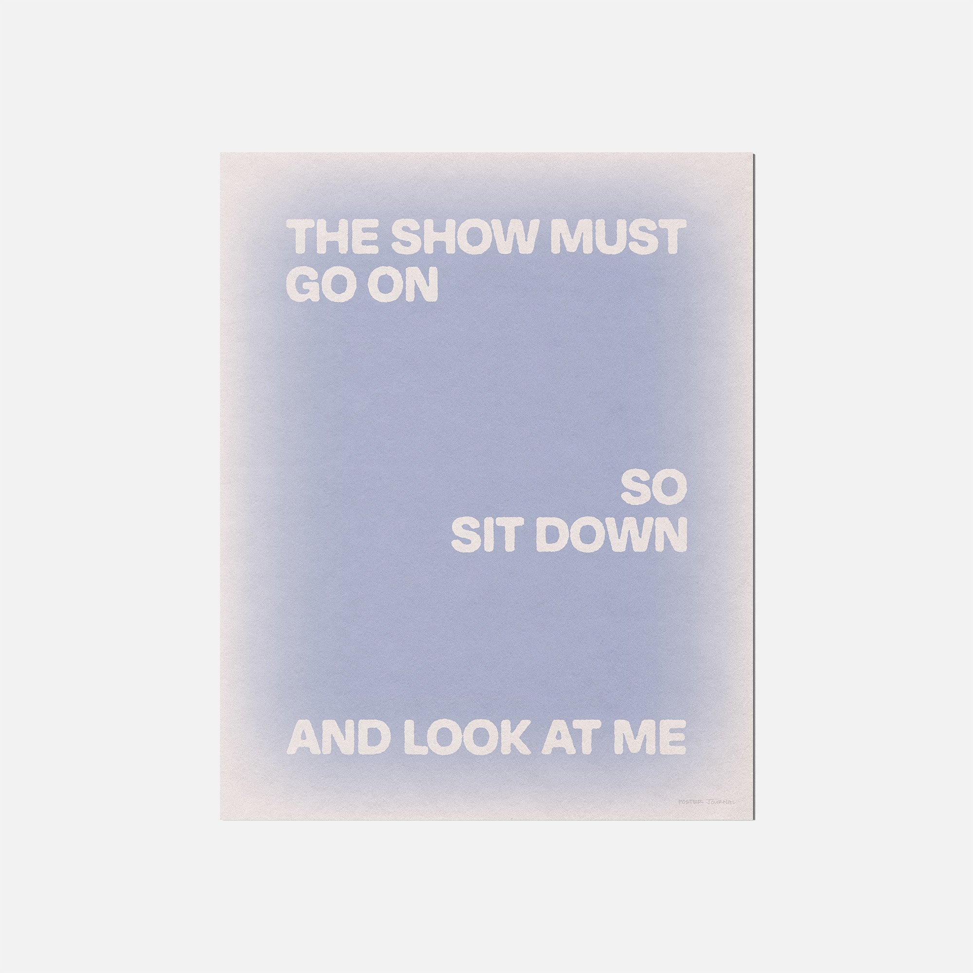 SHOW PRINT