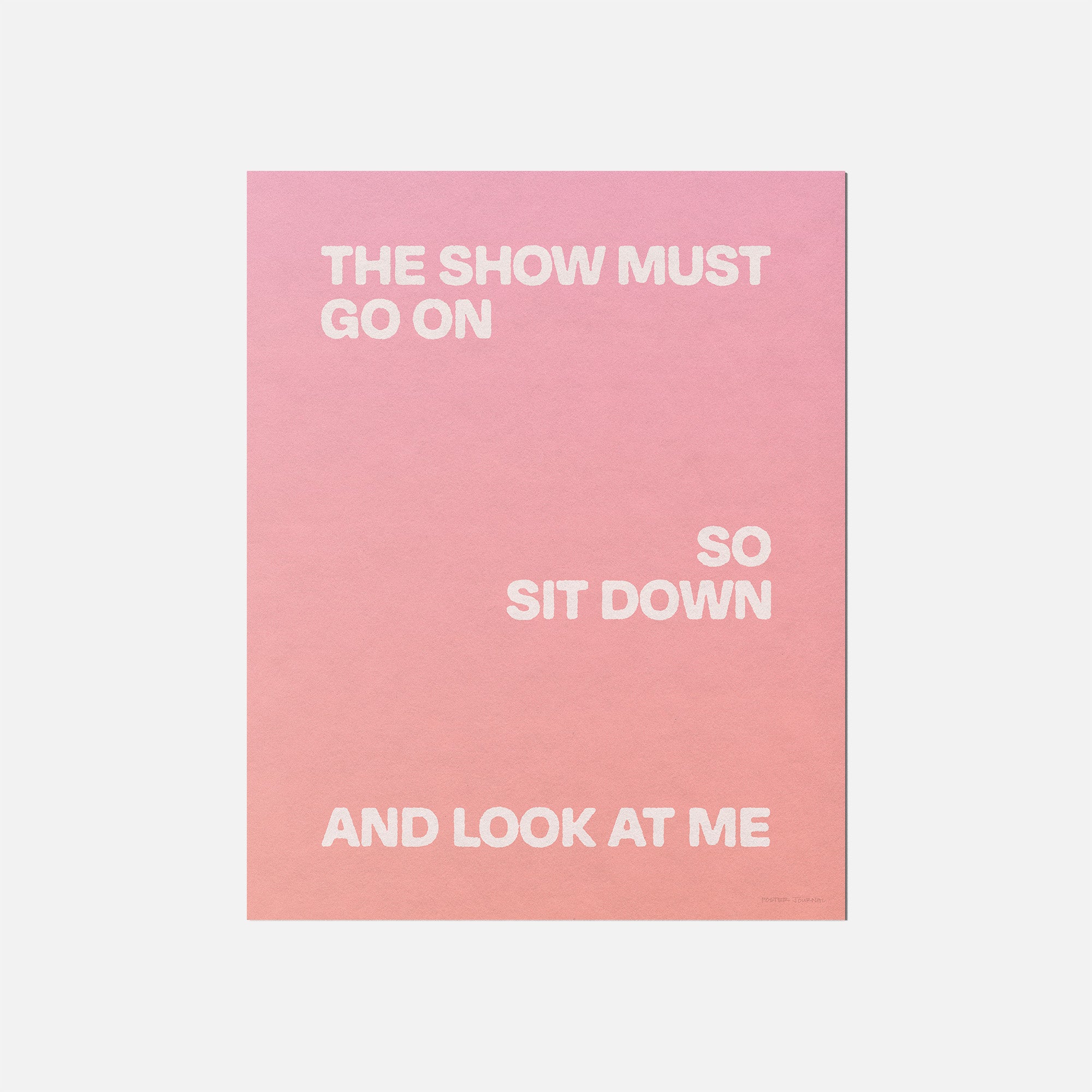 SHOW PRINT