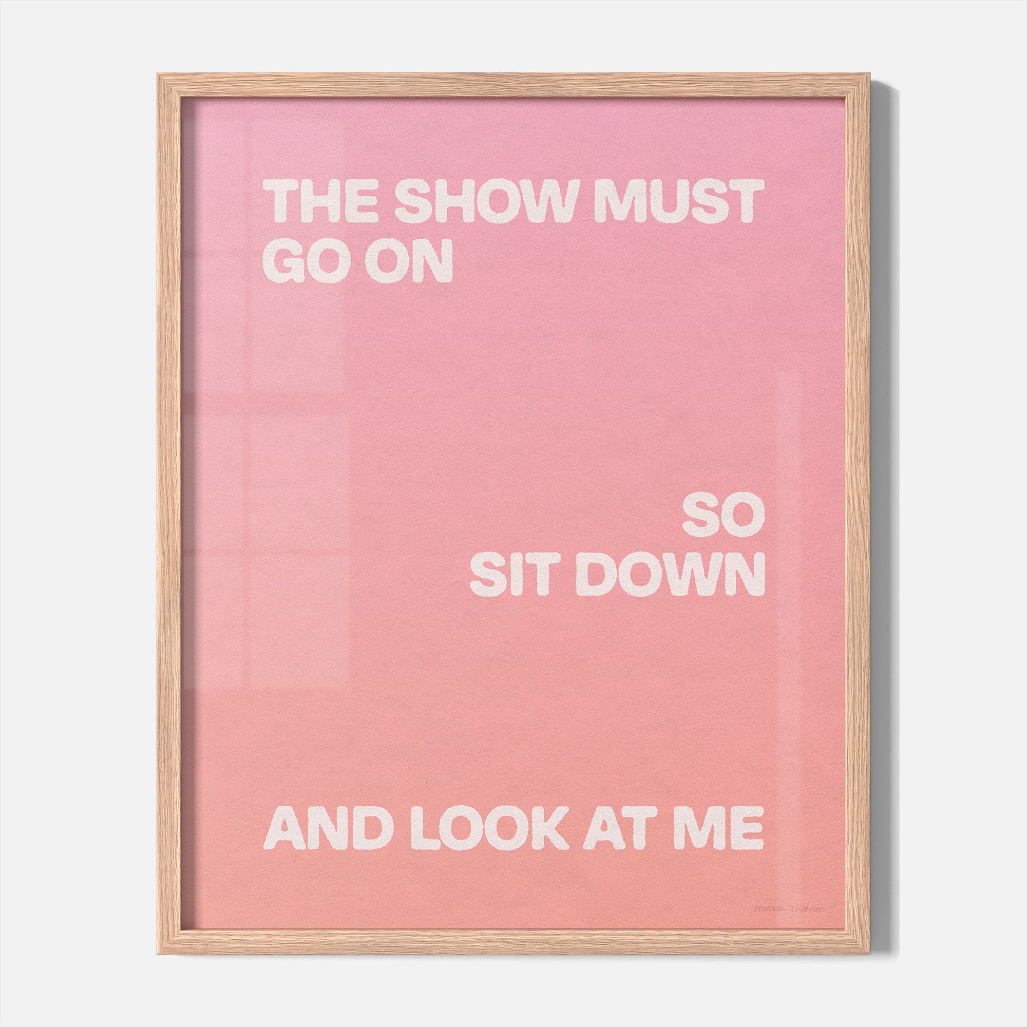 SHOW PRINT