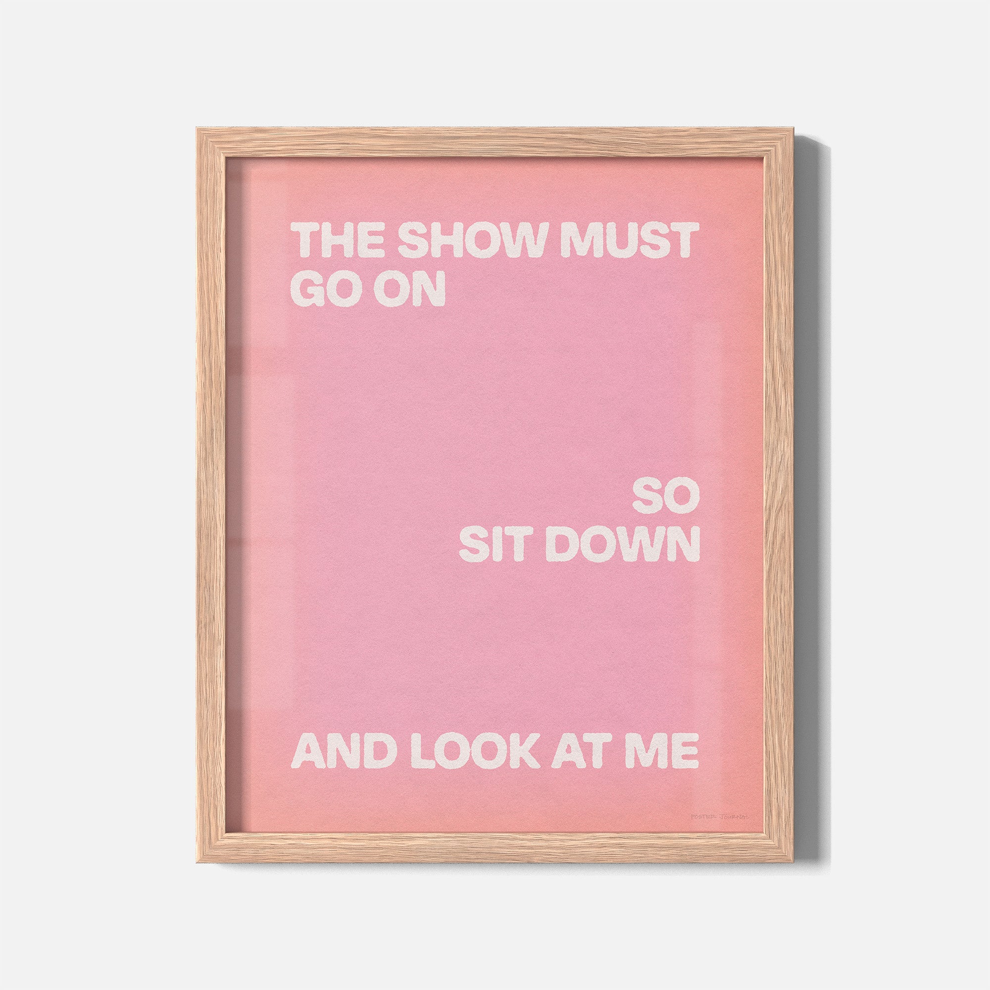 SHOW PRINT