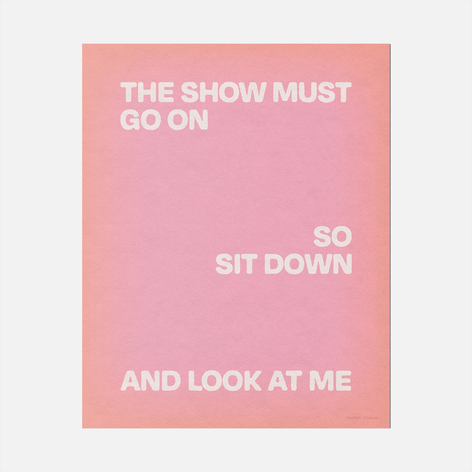 SHOW PRINT