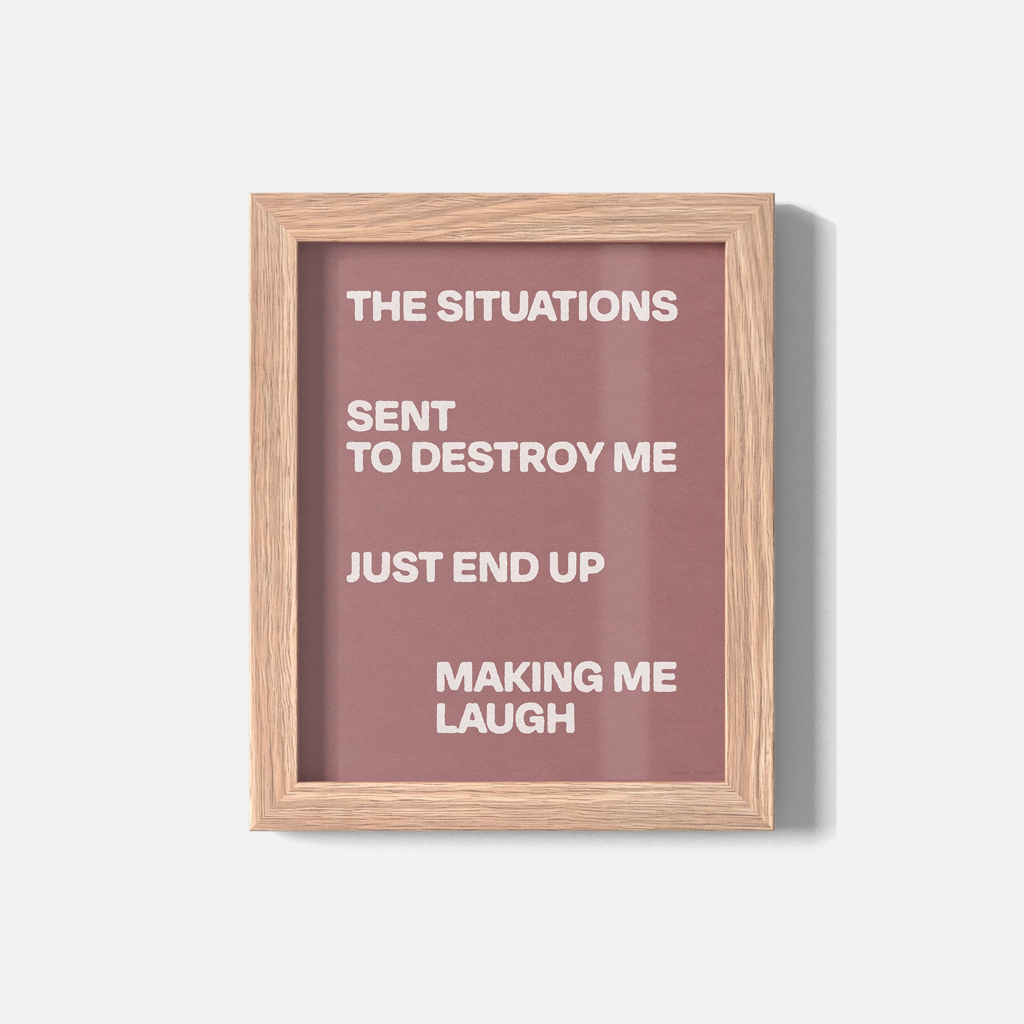 SITUATIONS PRINT