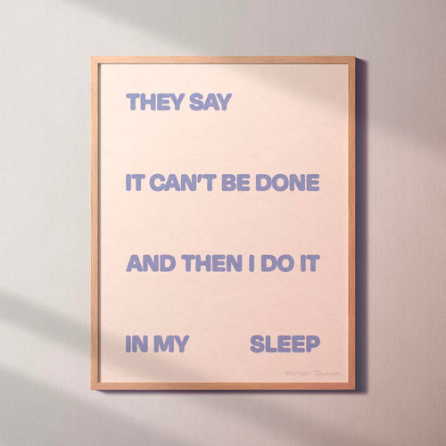 SLEEP PRINT