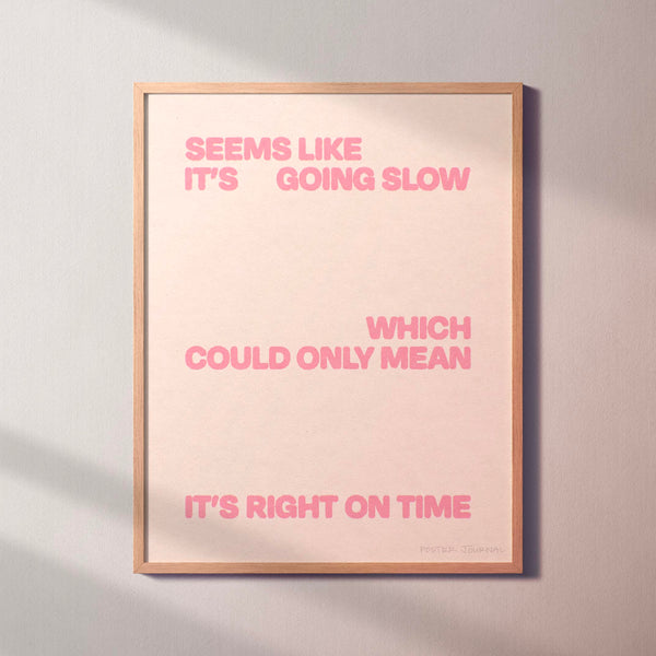 SLOW PRINT