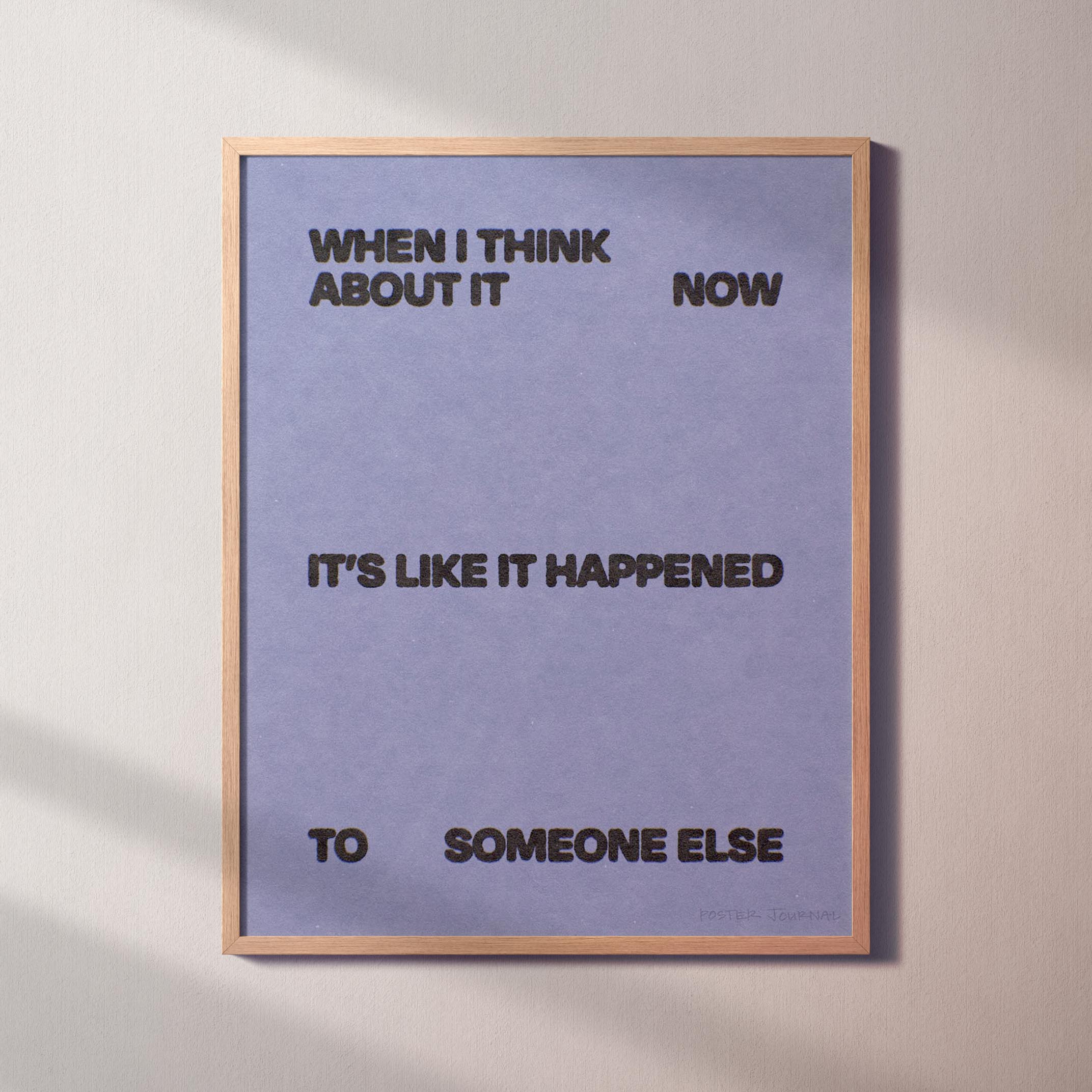 SOMEONE PRINT