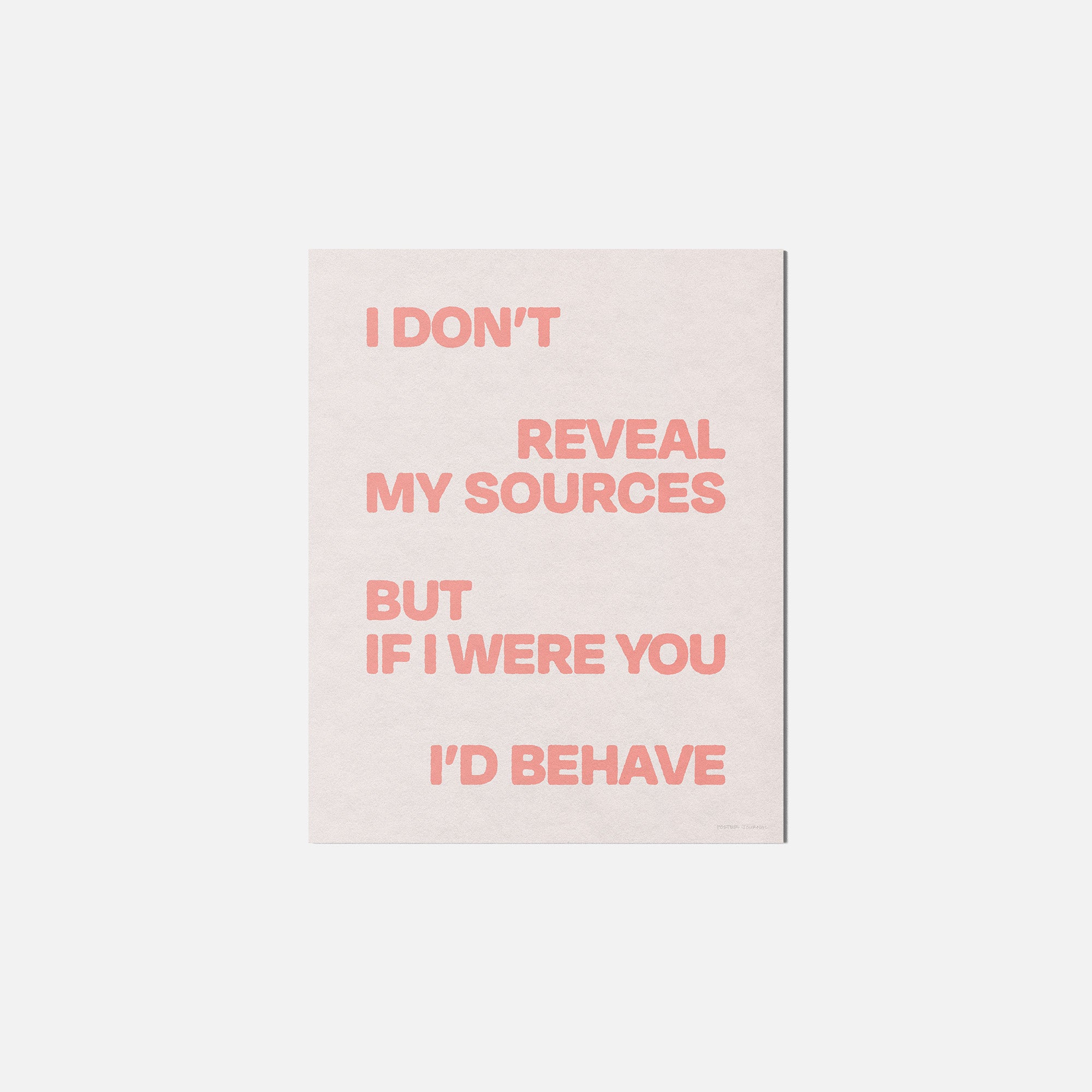 SOURCES PRINT