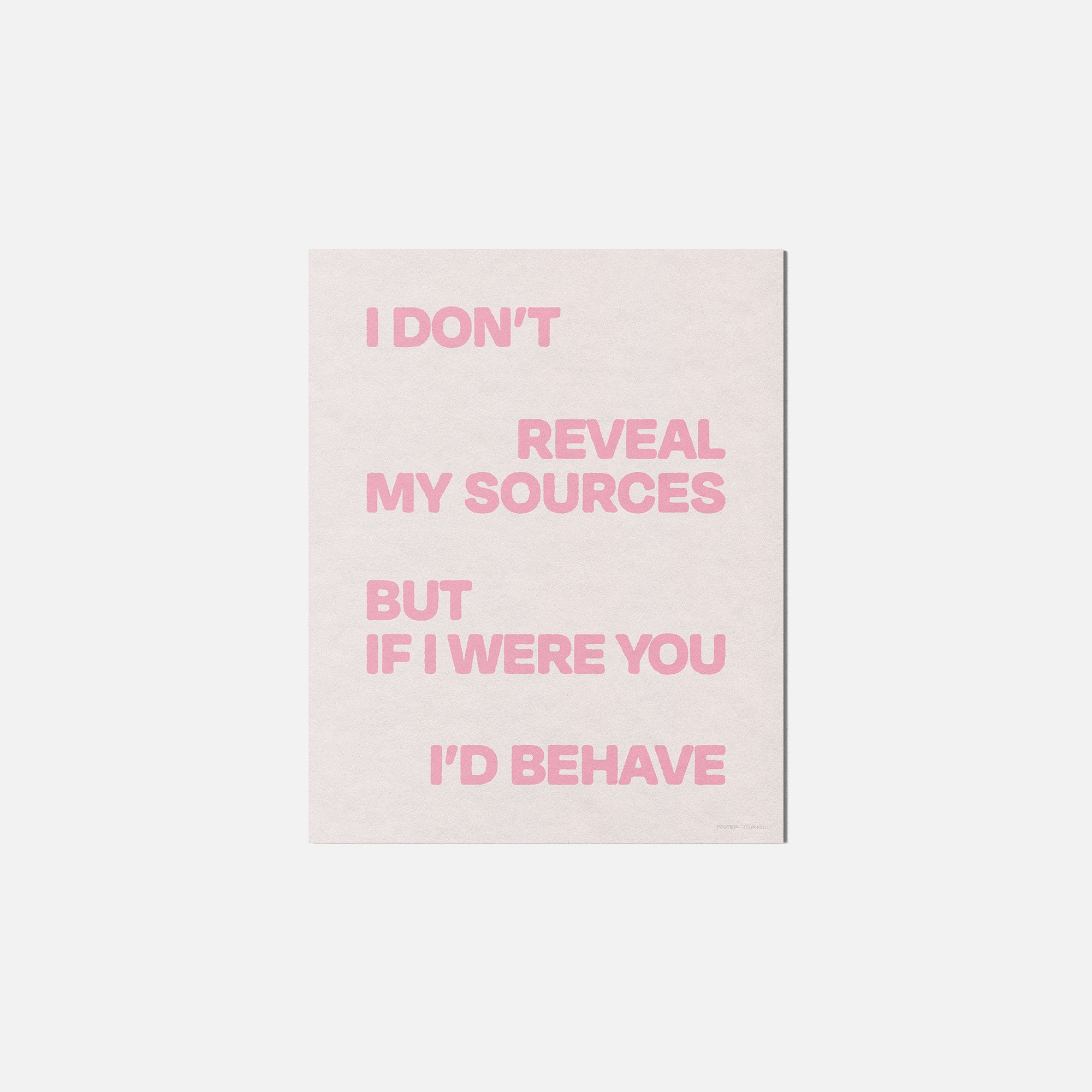 SOURCES PRINT