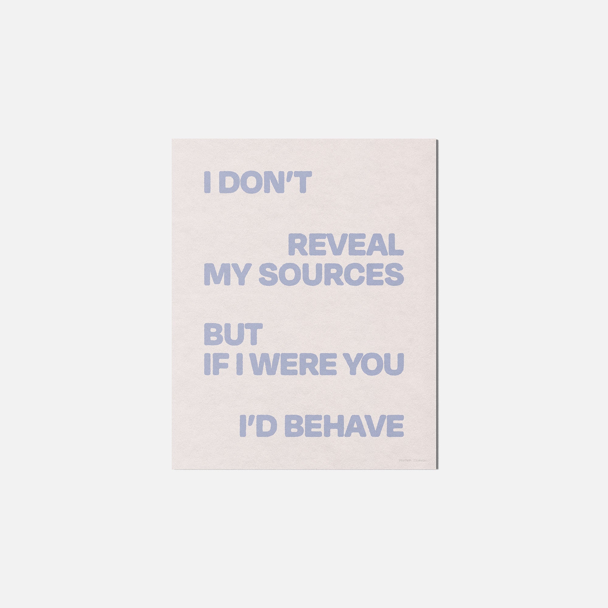 SOURCES PRINT