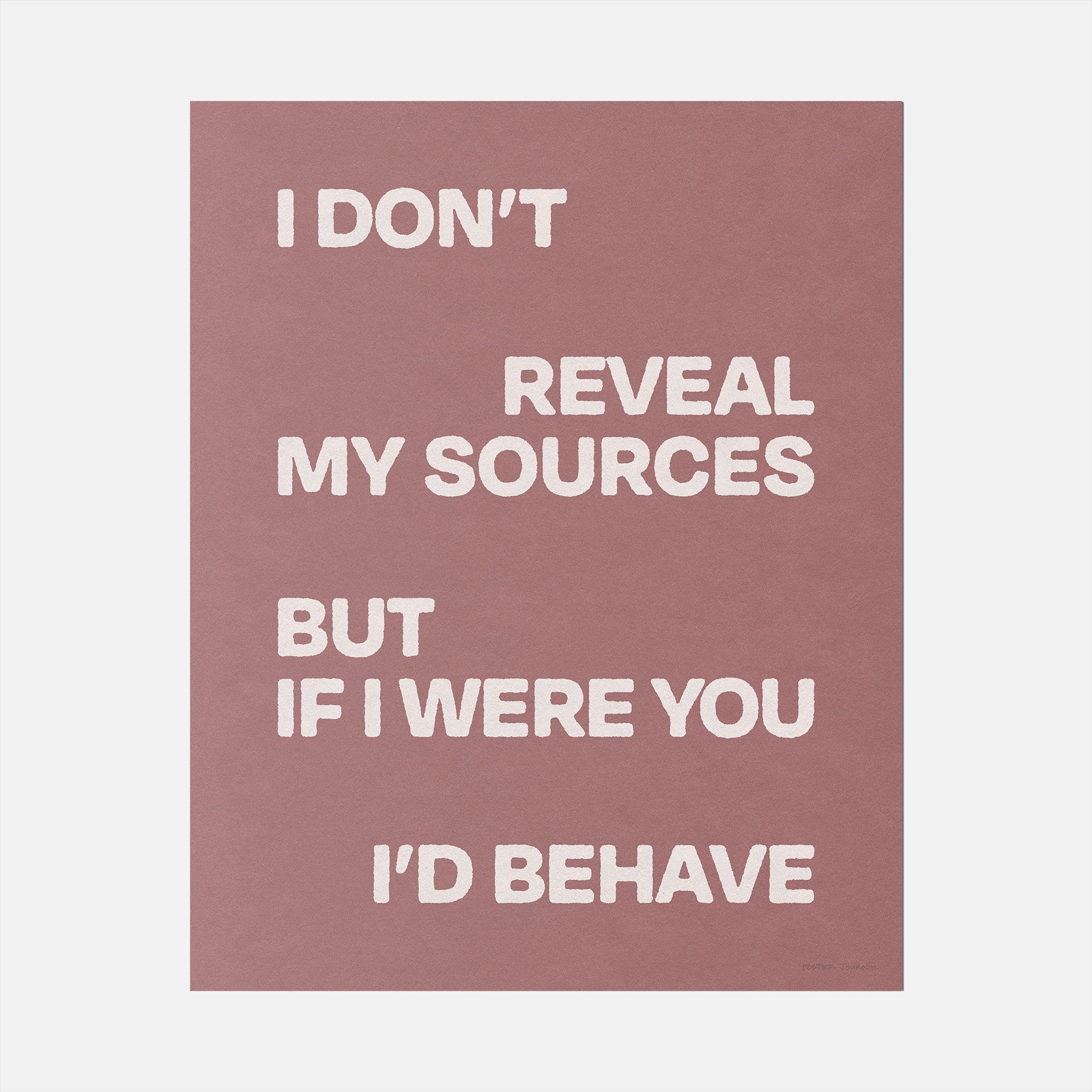 SOURCES PRINT