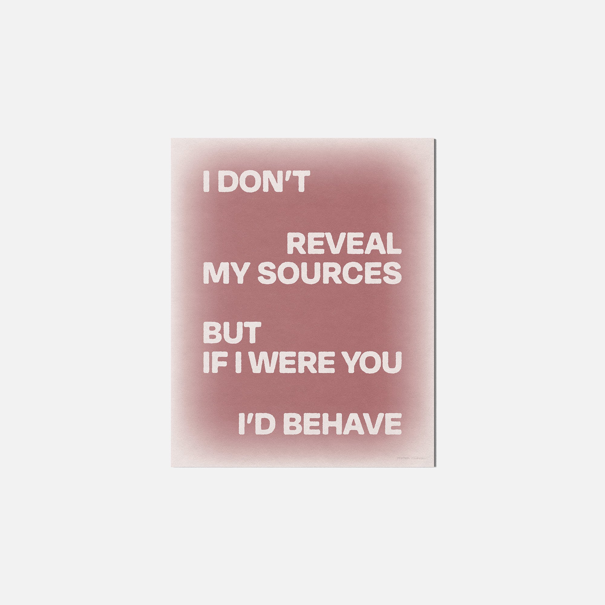 SOURCES PRINT
