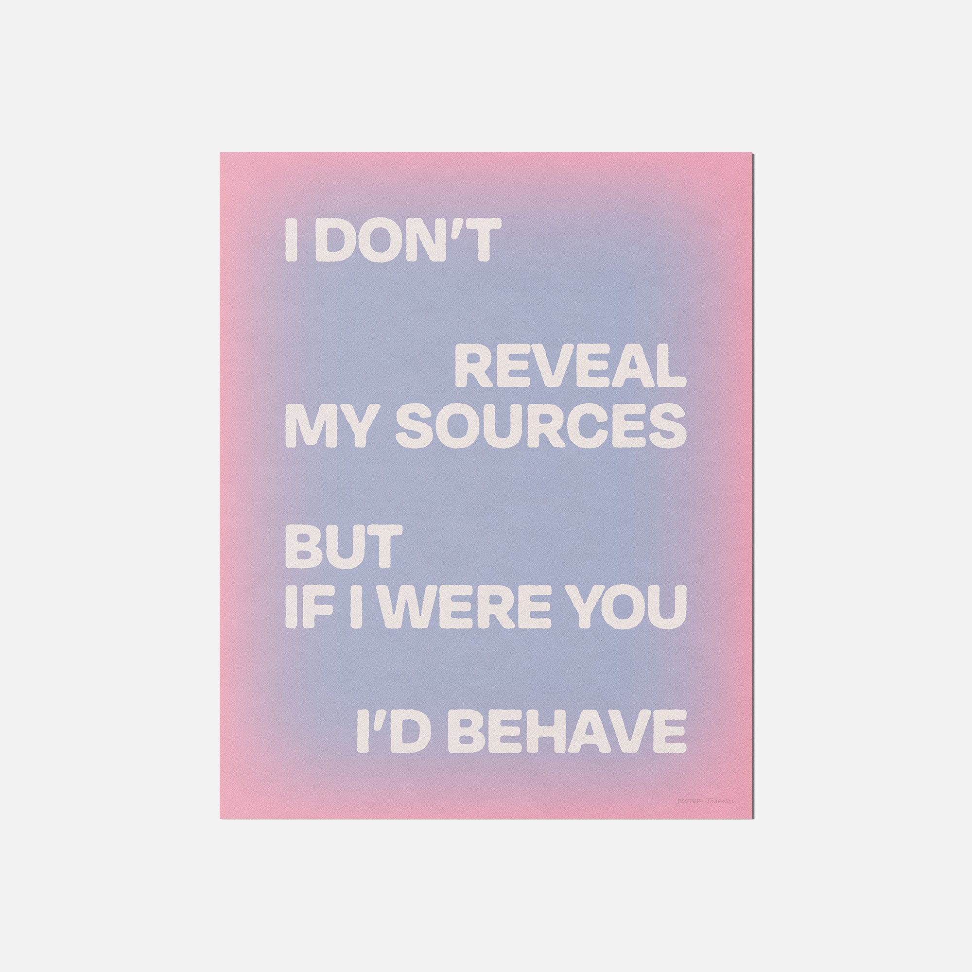 SOURCES PRINT